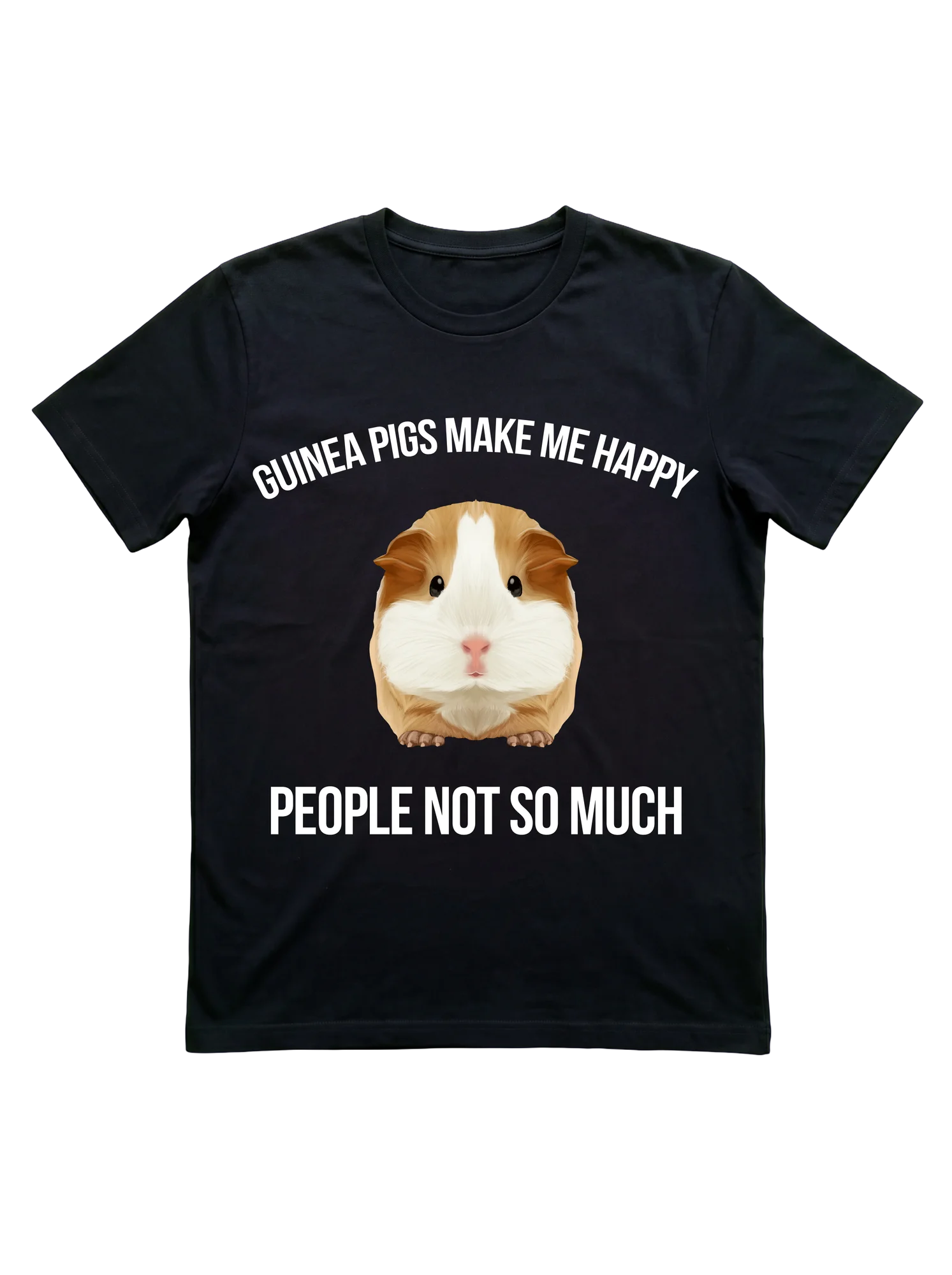 Photorealistic Guinea Pig T-Shirt for Cavy Parents