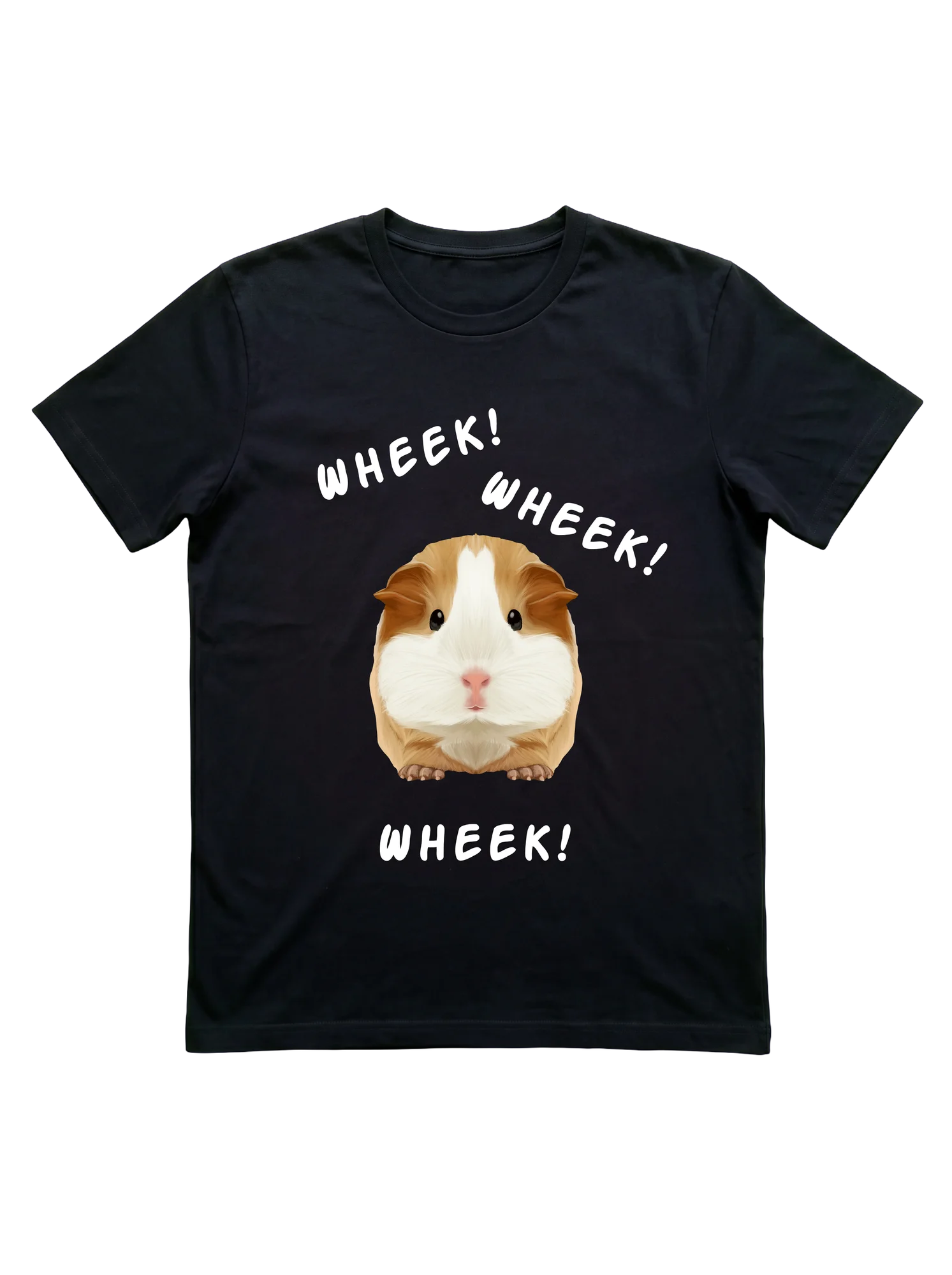 Photorealistic Guinea Pig Portrait T-Shirt for Cavy Lovers