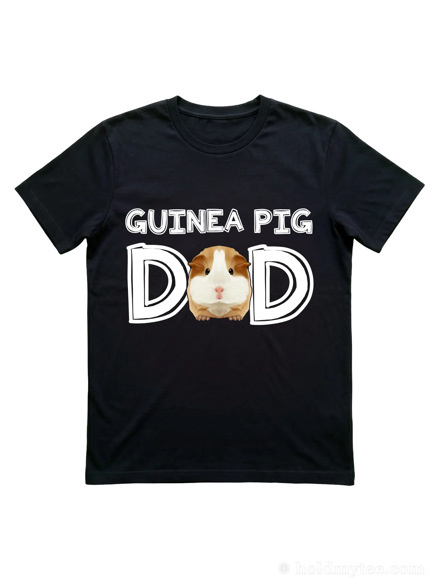 Guinea Pig Dad T-Shirt for the Guy Three Pigs Deep