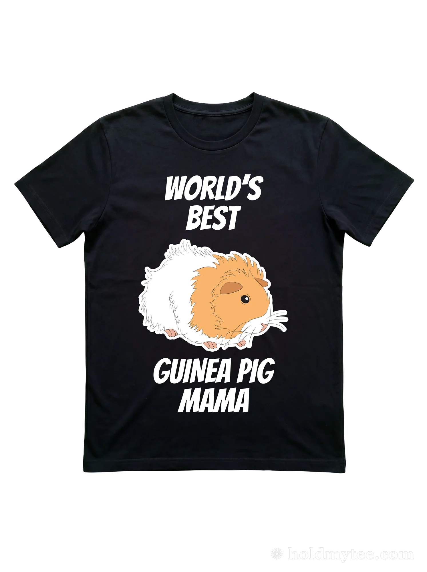 Guinea Pig Mom T-Shirt for Women Who Run the Herd