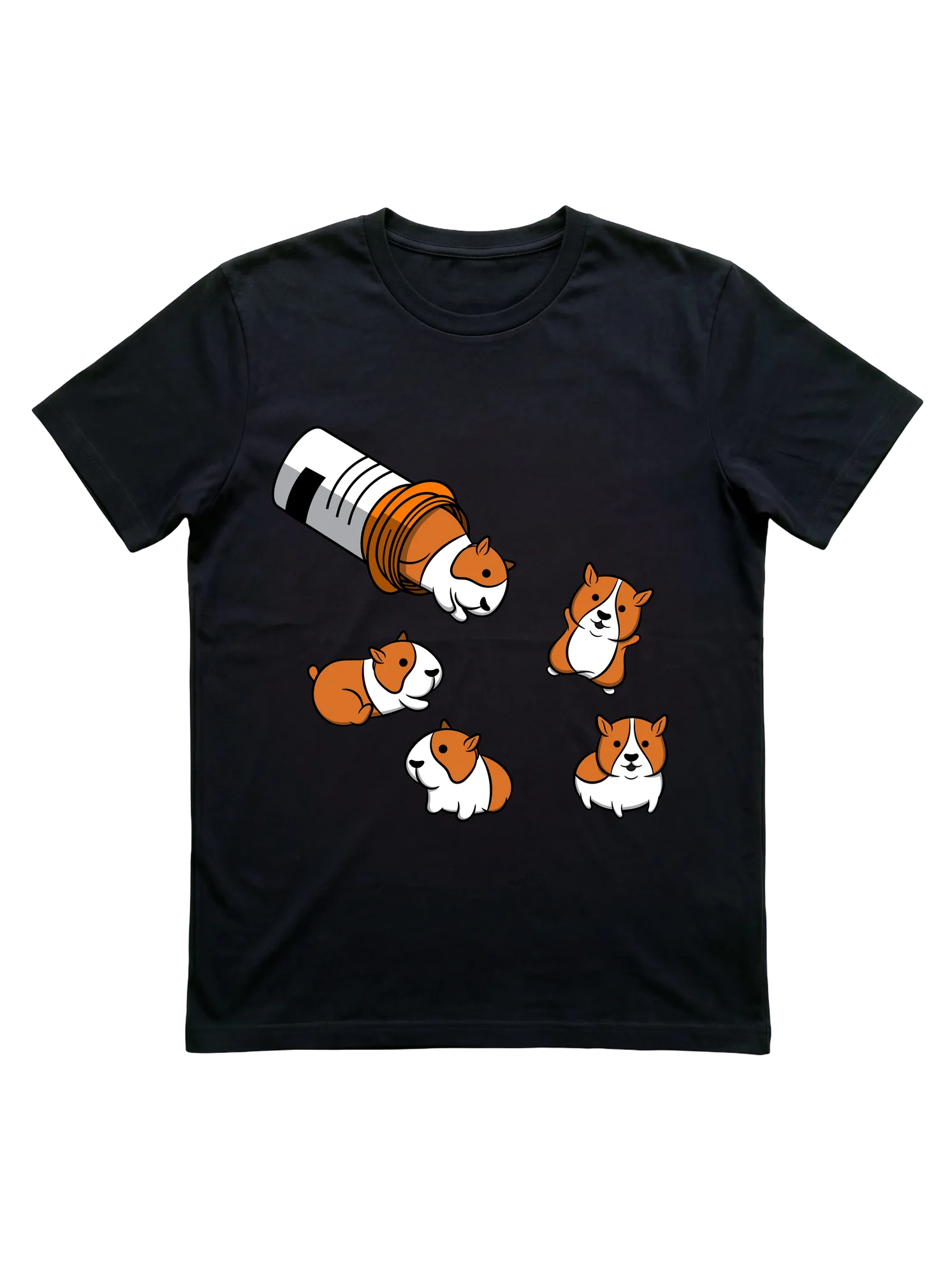 Guinea Pig Happy Pills T-Shirt for Cavy Parents