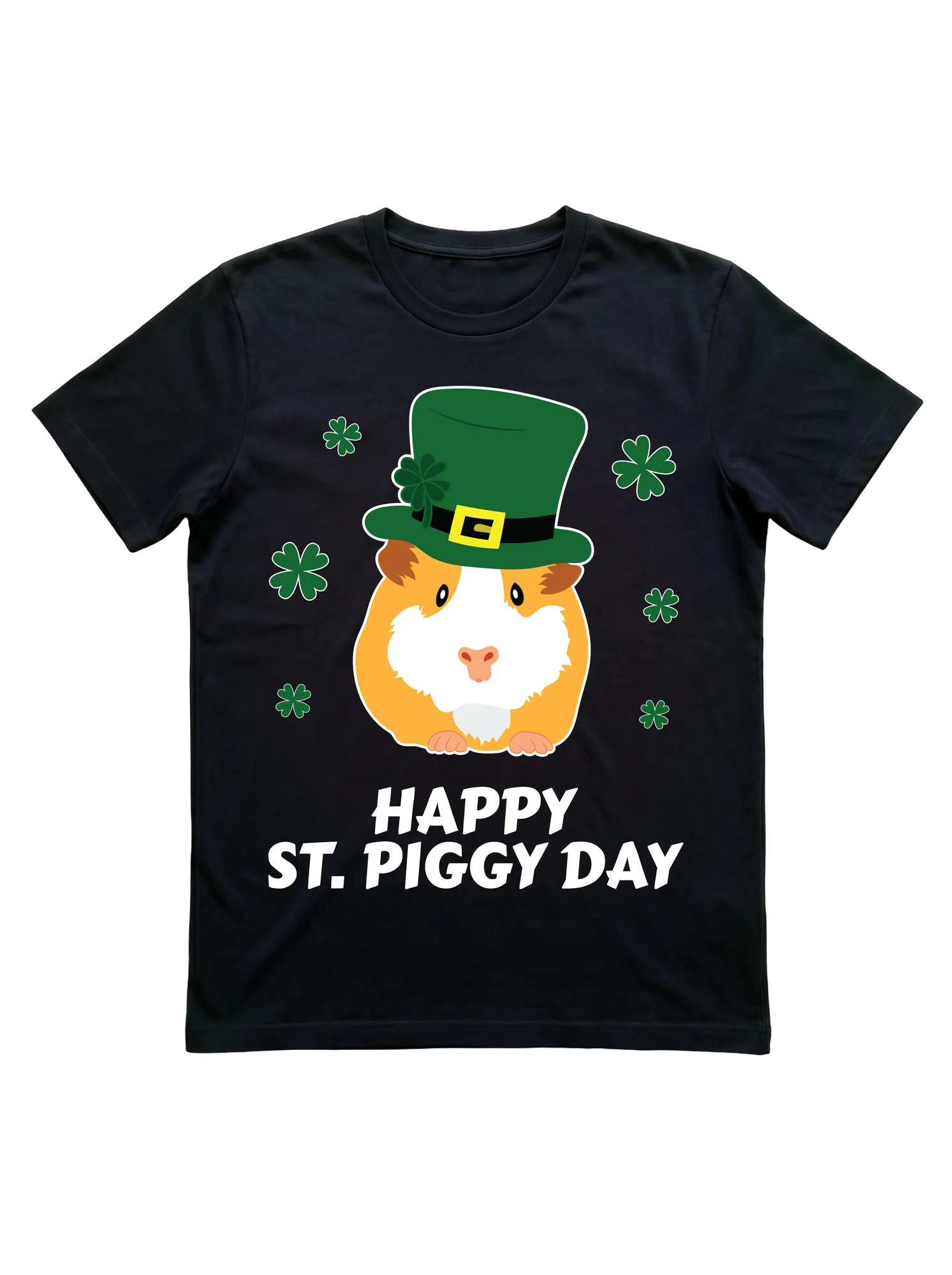 Happy St. Piggy Day Guinea Pig Shirt for Cavy Parents