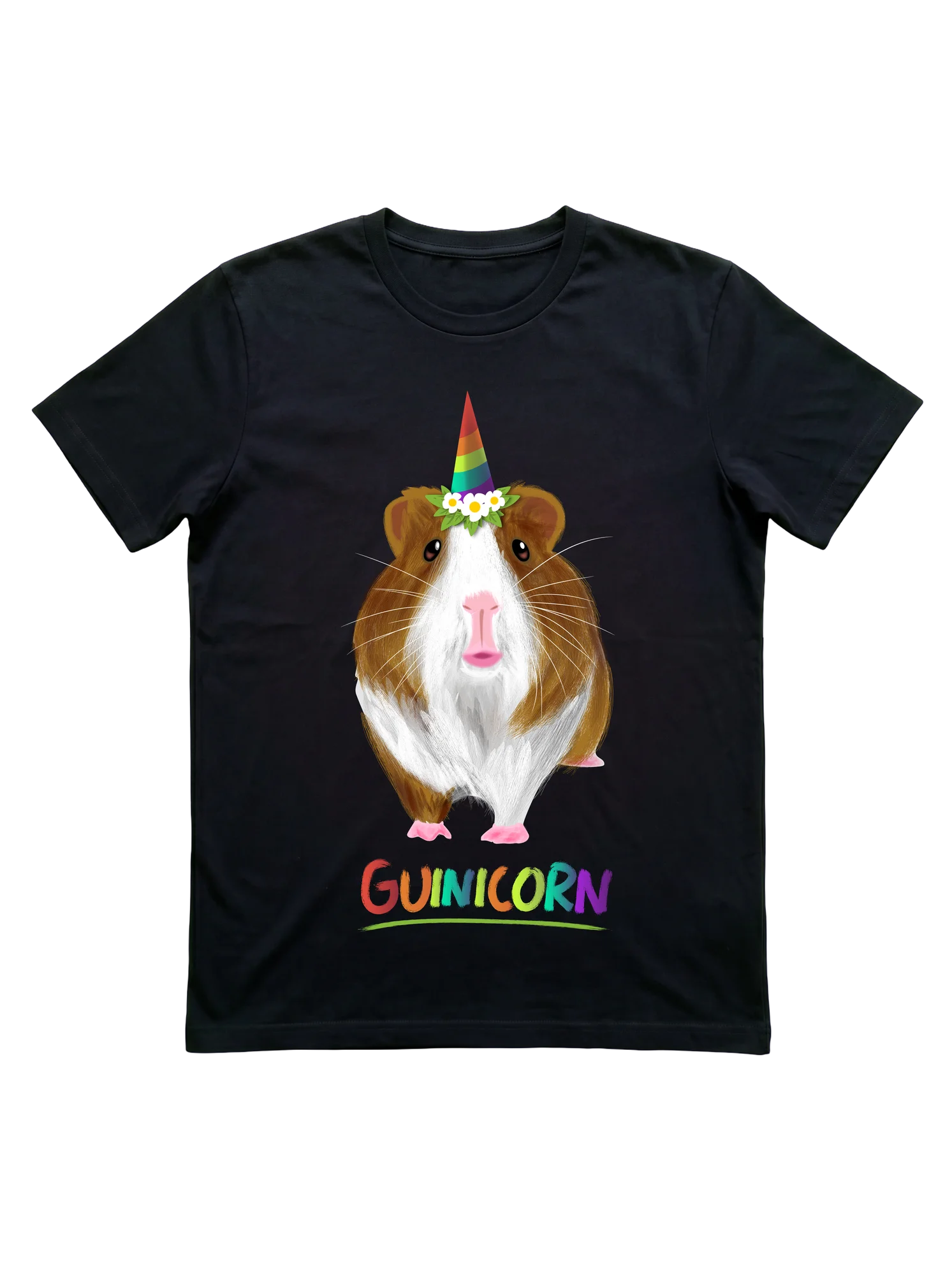 Guinicorn Guinea Pig Unicorn T-Shirt for Kids and Cavy Fans