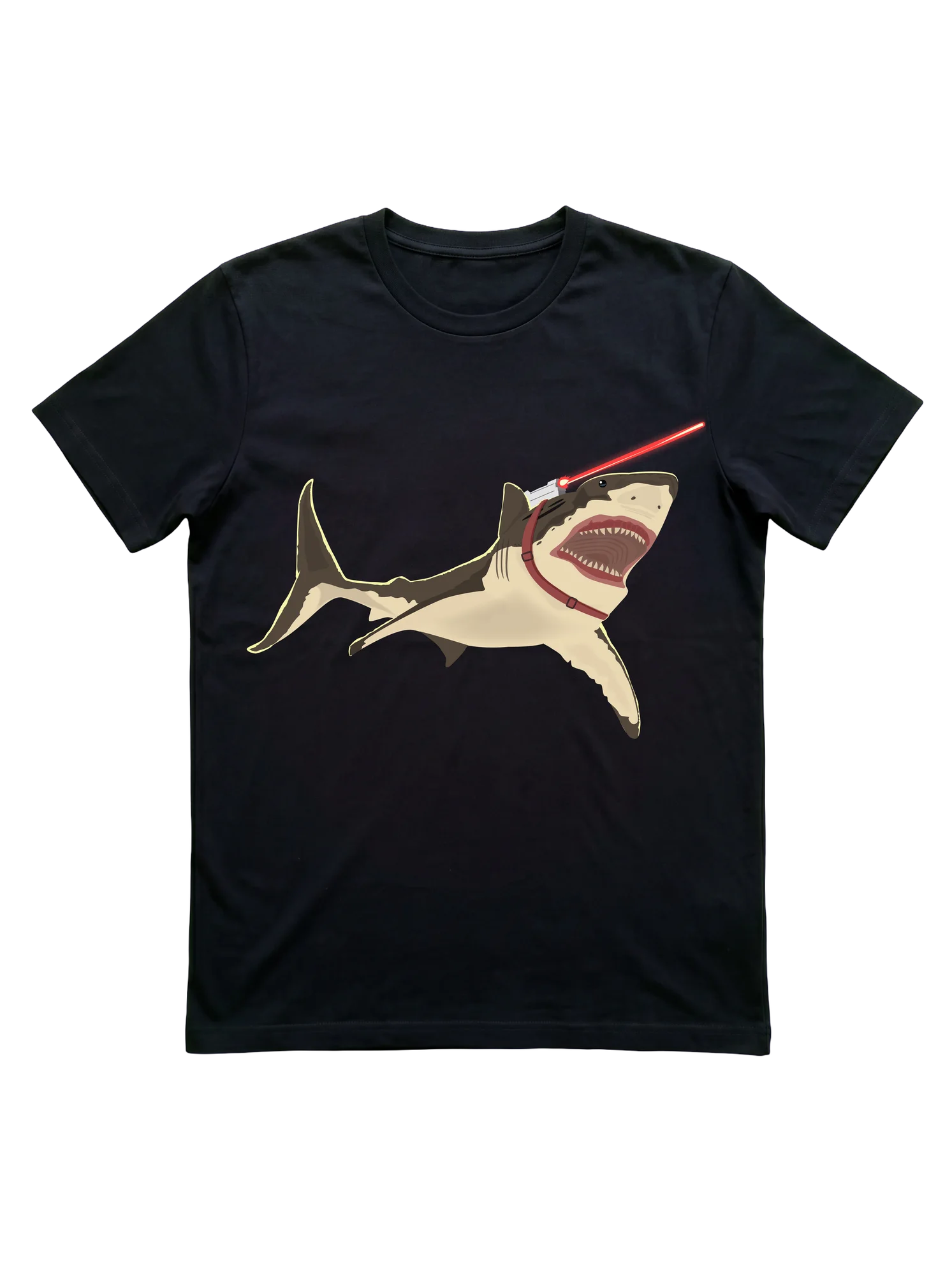 Shark With Frickin Laser Beam T-Shirt for Ocean Fans