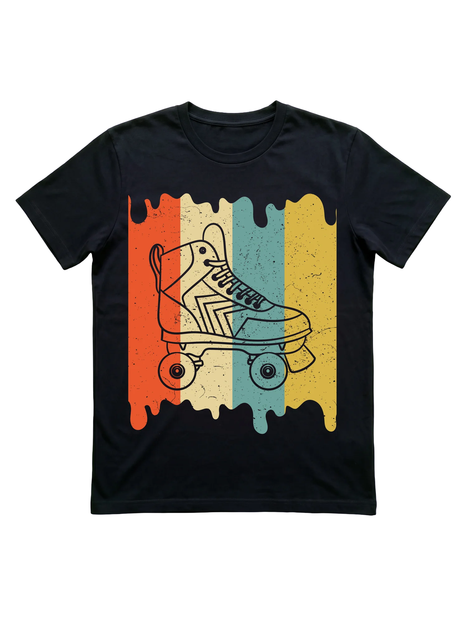 80s Retro Roller Skating Shirt for Rink Lovers