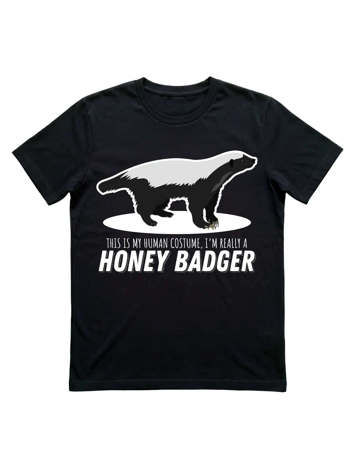 This Is My Human Costume Honey Badger T-Shirt
