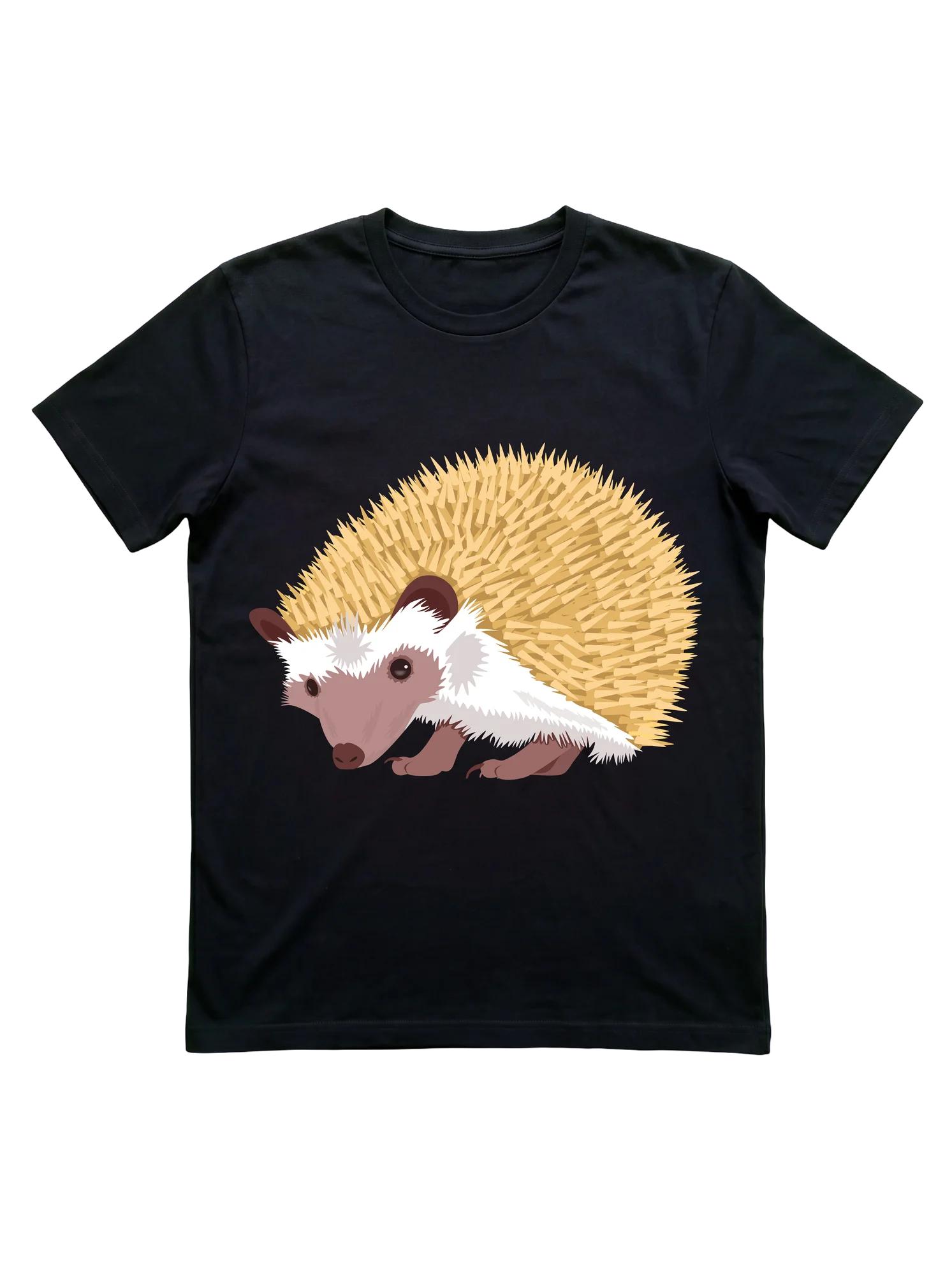 Cute Hedgehog Art T-Shirt for Kids and Pet Lovers