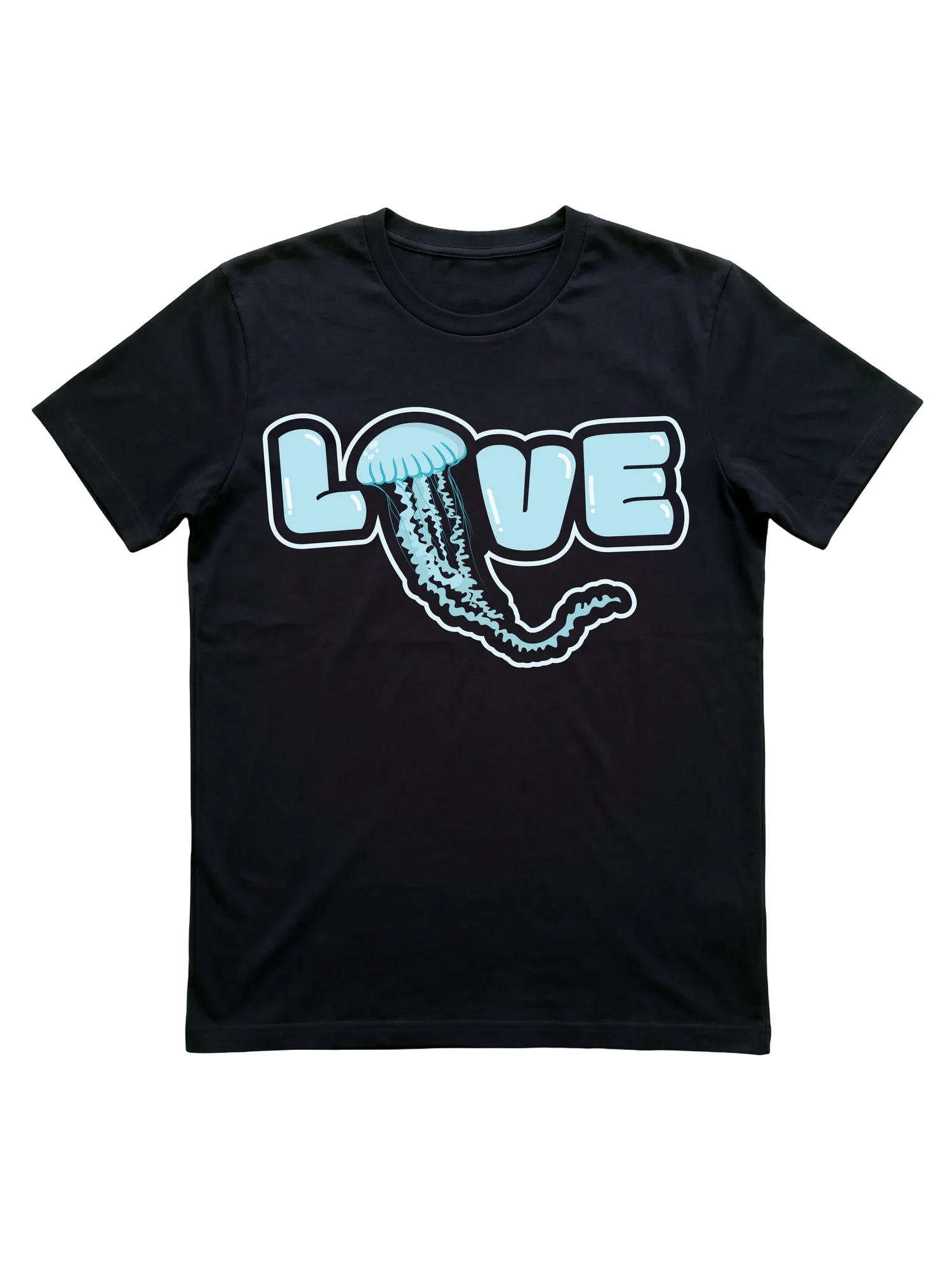 LOVE Jellyfish T-Shirt for Ocean and Aquarium Fans