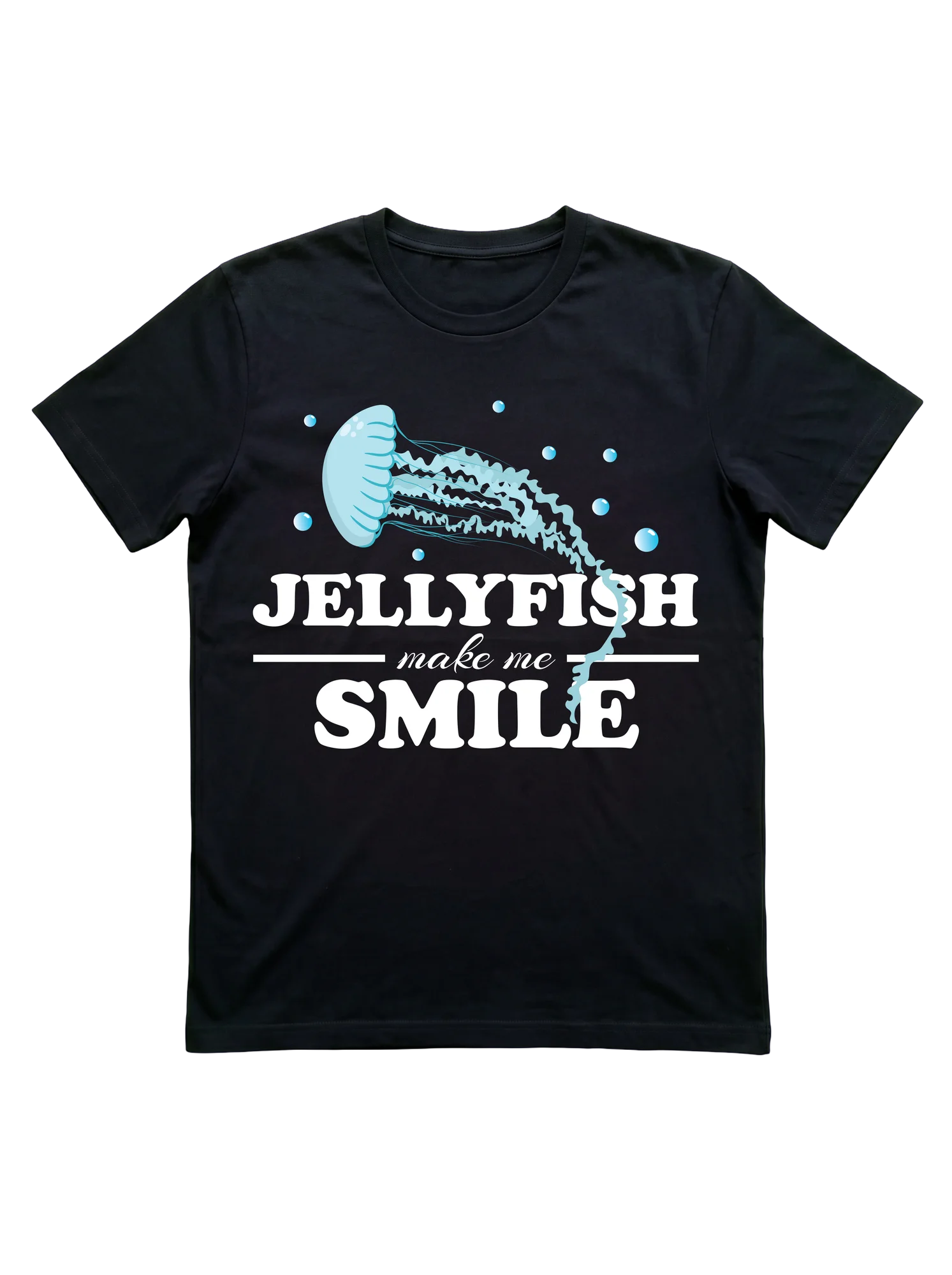 Jellyfish Make Me Smile T-Shirt for Ocean Lovers