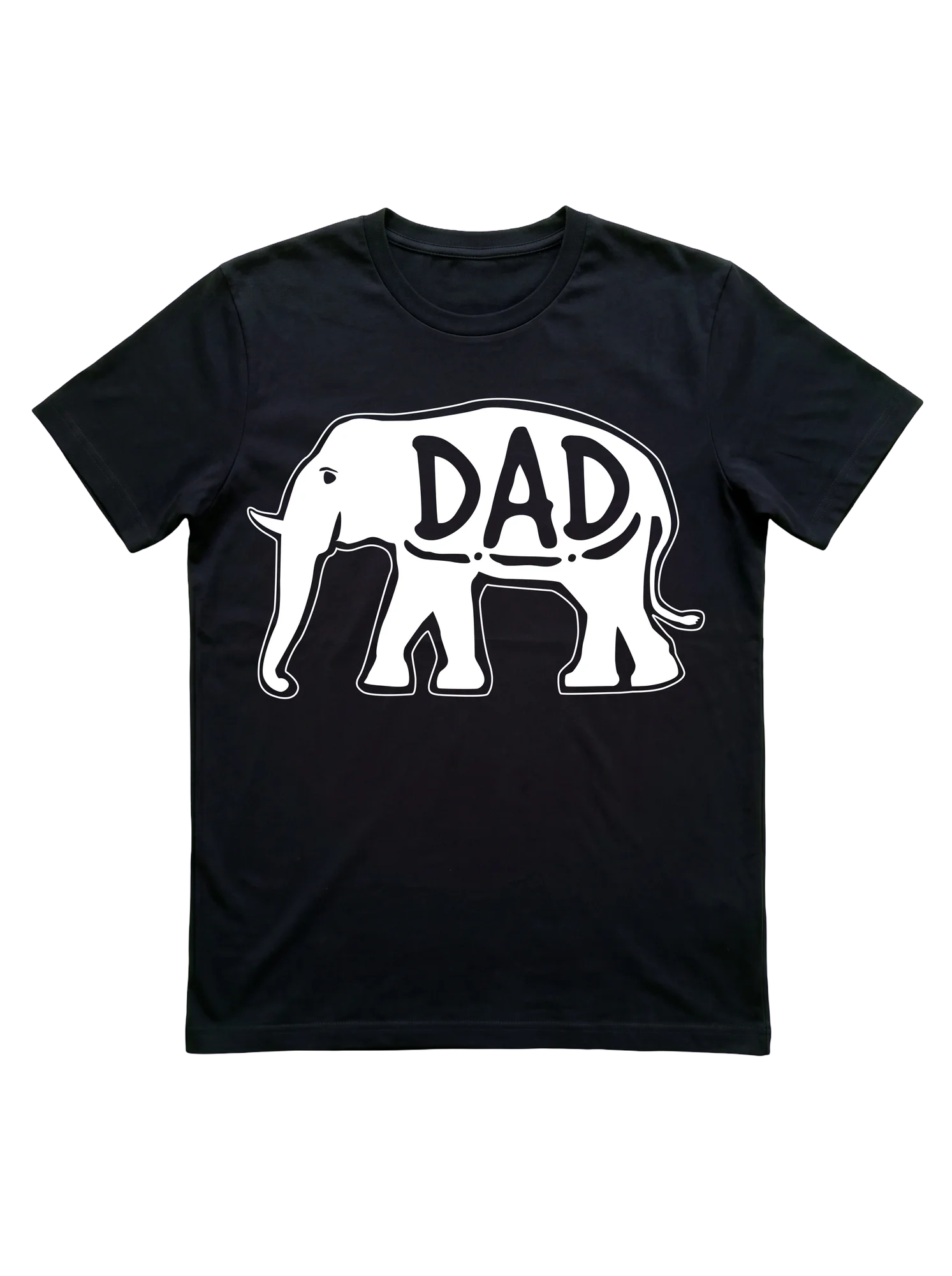 Elephant Dad T-Shirt for Wildlife-Loving Fathers