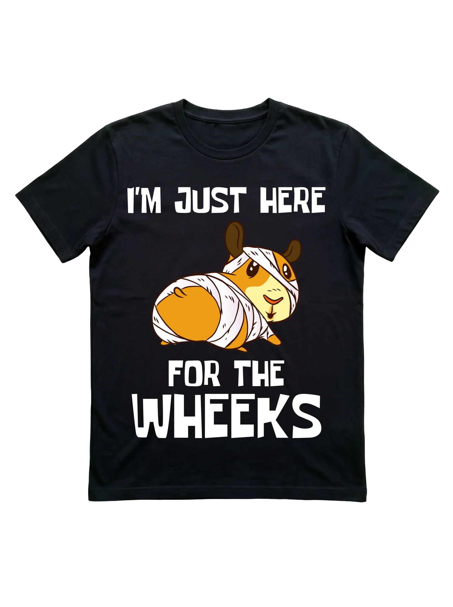 Mummy Guinea Pig Halloween T-Shirt for Cavy Owners