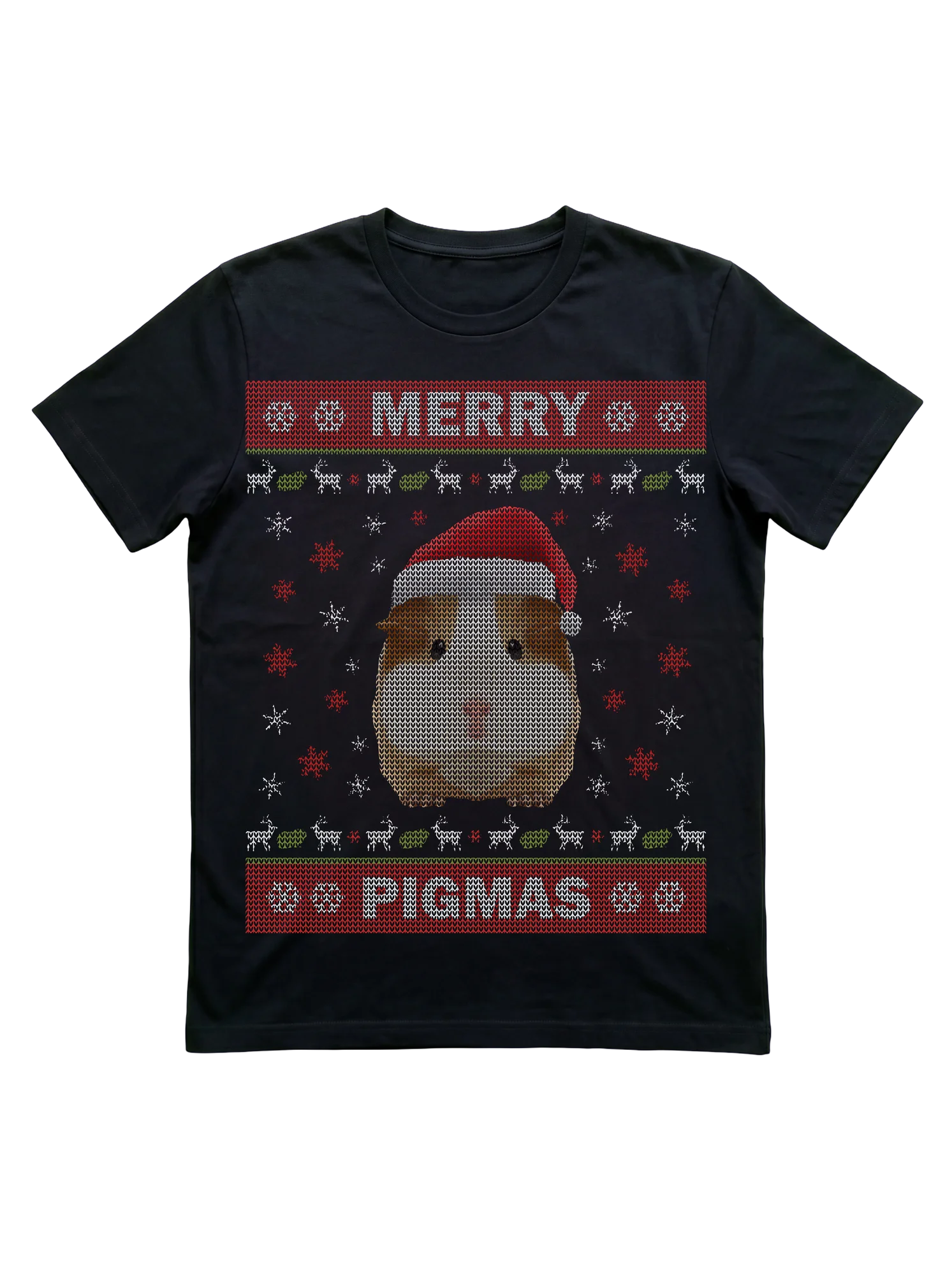 Merry Pigmas: Christmas T-Shirt for Guinea Pig Owners