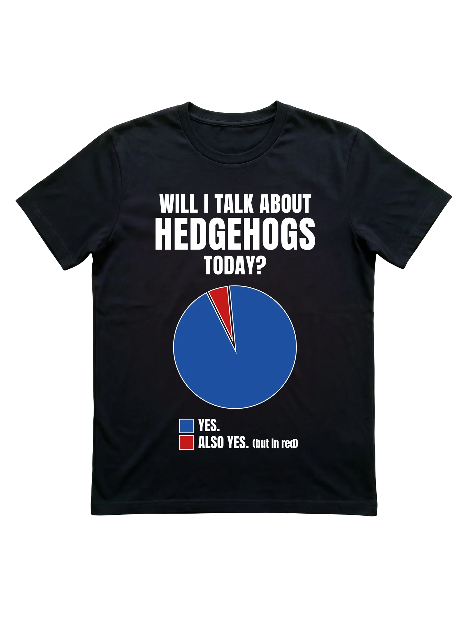 Funny Hedgehog Wardrobe Diagram T-Shirt for Owners