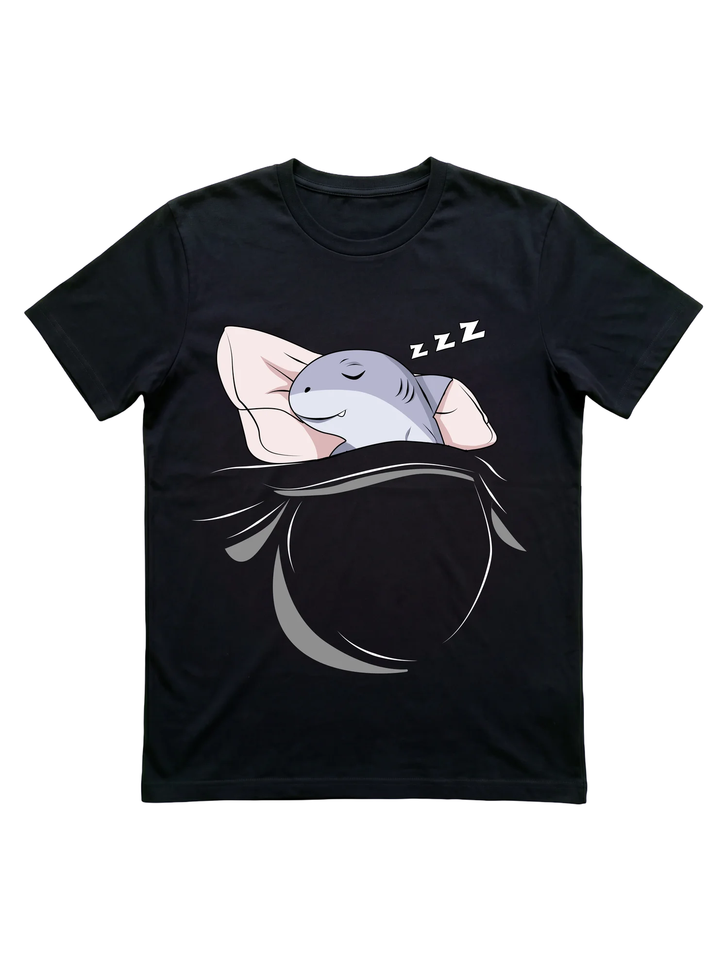 Sleeping Shark Pajama T-Shirt for Ocean Lovers