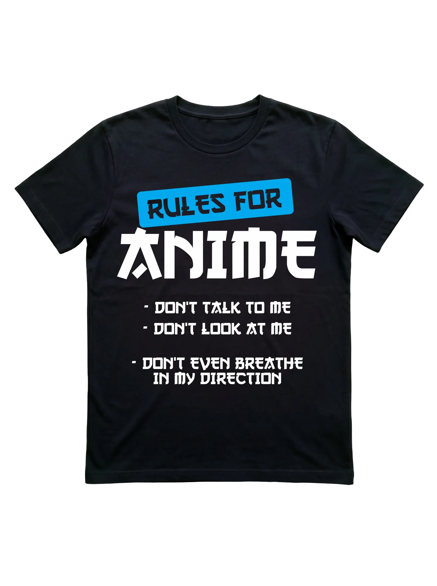 Rules for Anime Shirt for Otaku Fans and Manga Readers