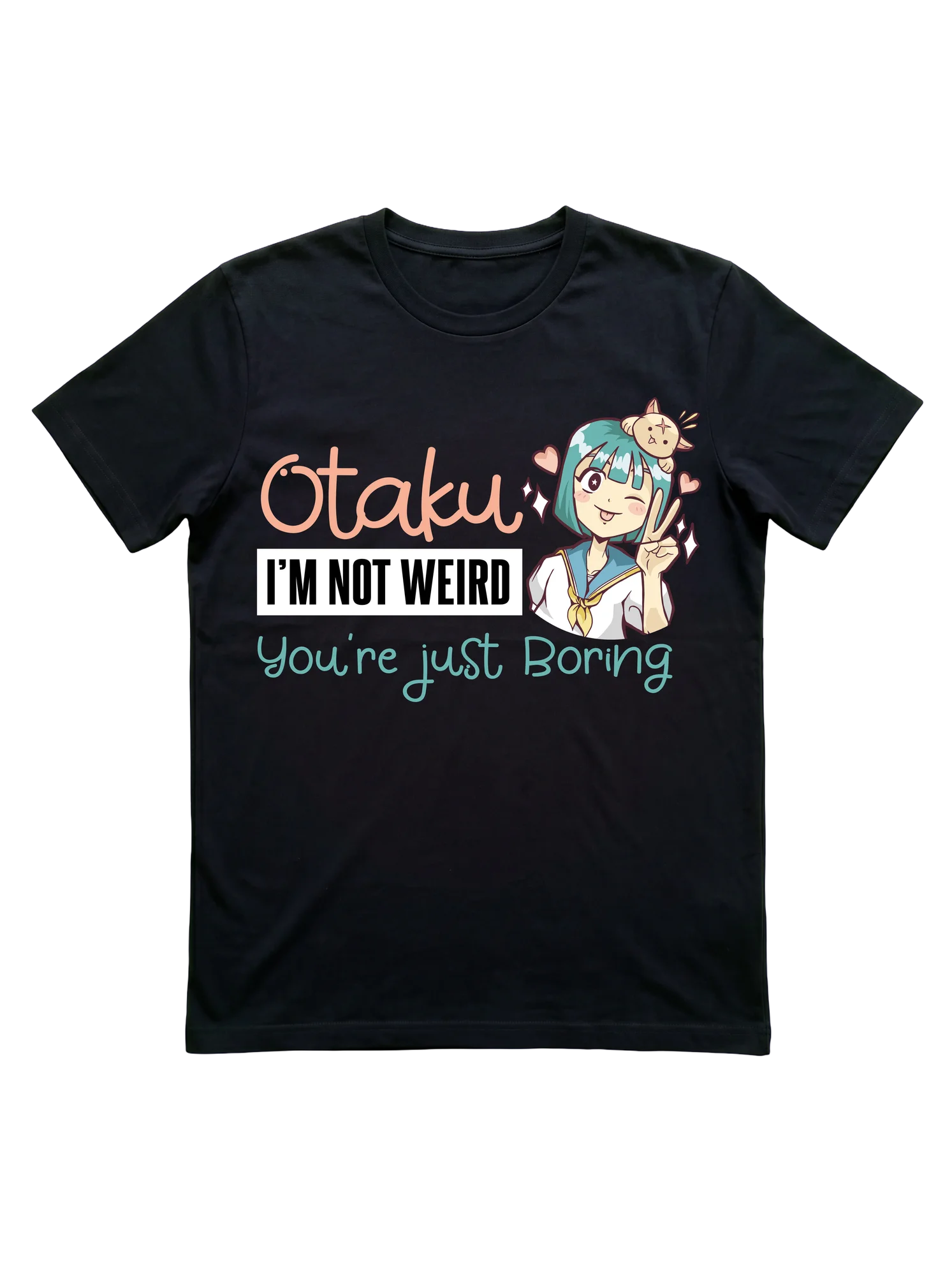 I'm Not Weird Anime Tee for Otaku Fans