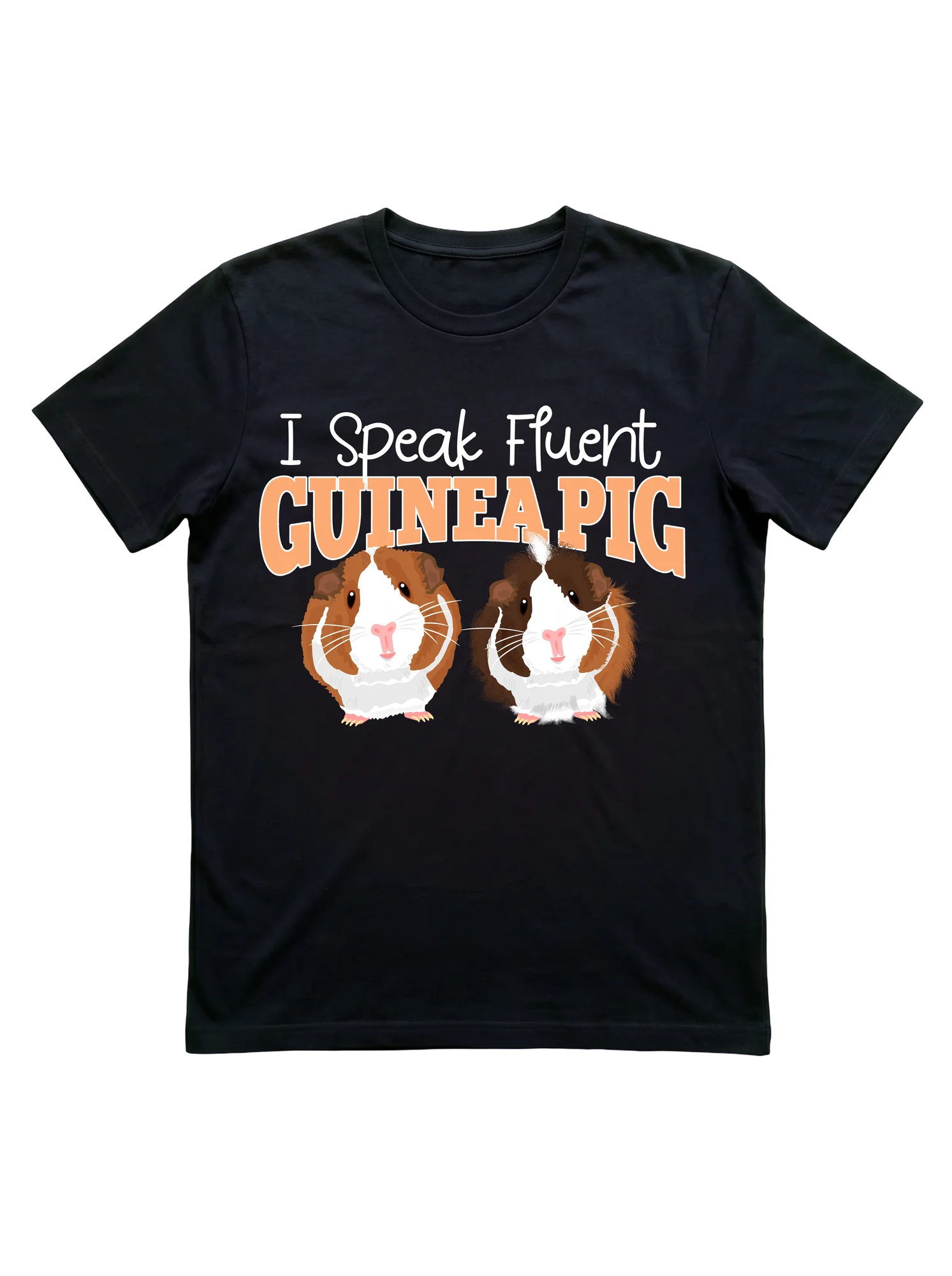 I Speak Fluent Guinea Pig T-Shirt for Cavy Parents