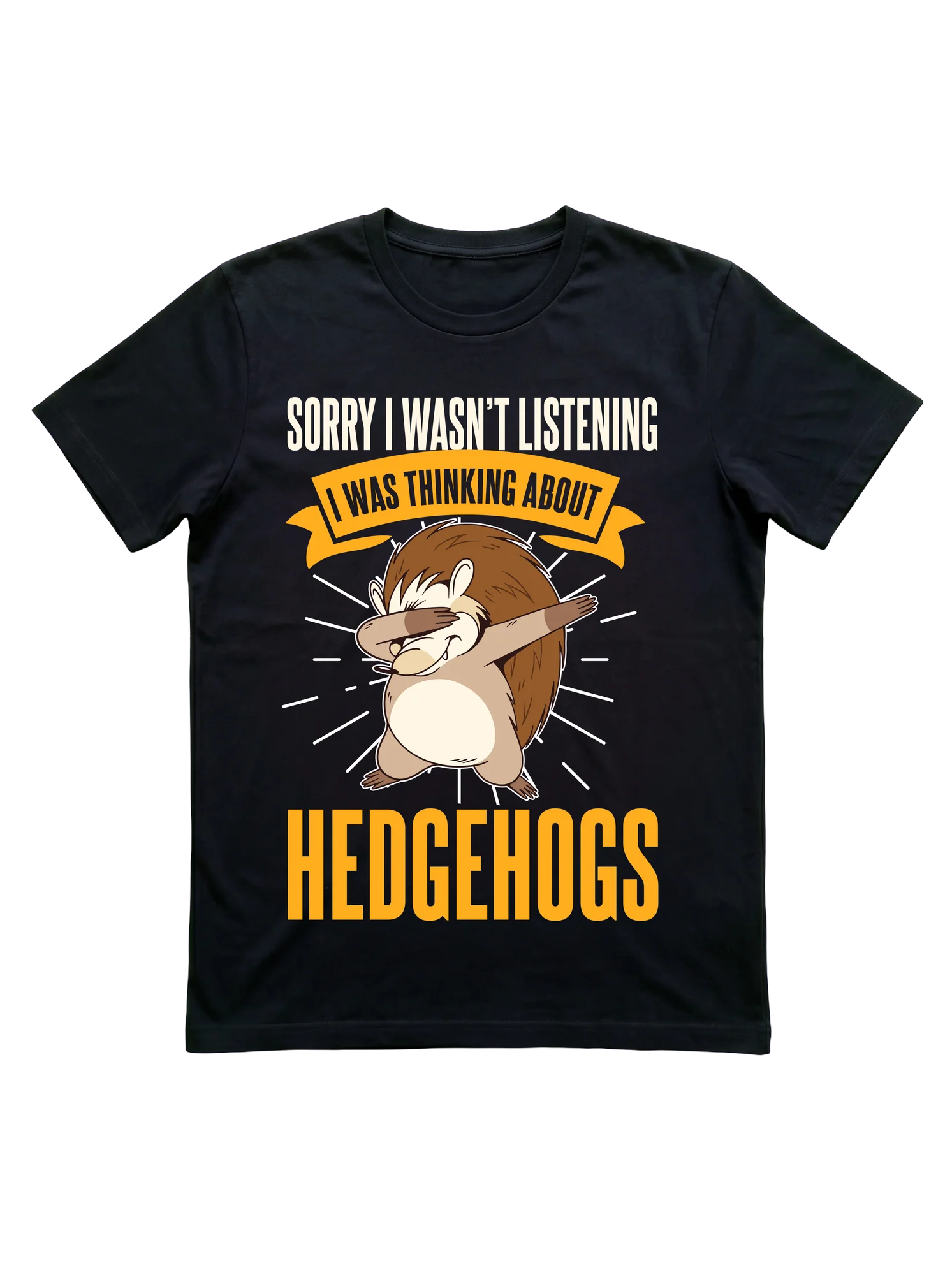 I'm Fine, I Was Thinking About Hedgehogs T-Shirt