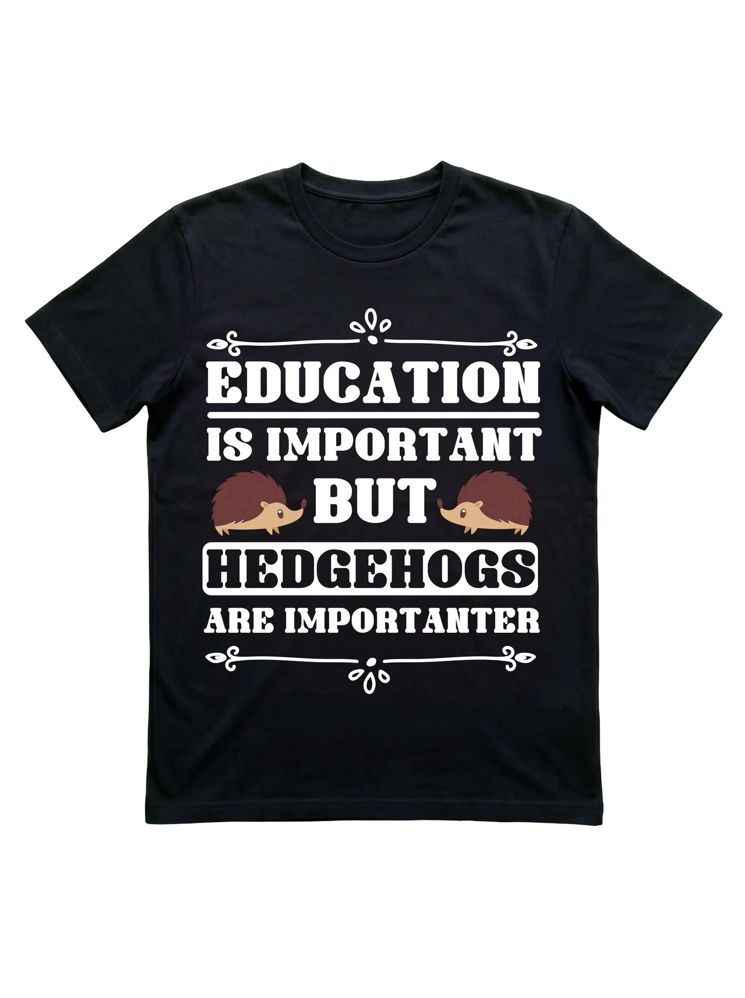 Cute Hedgehog T-Shirt for Pet Lovers and Gift Givers