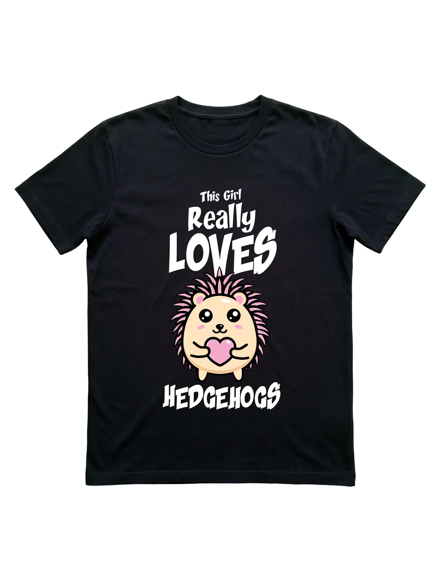 This Girl Really Loves Hedgehogs Shirt for Pet Lovers