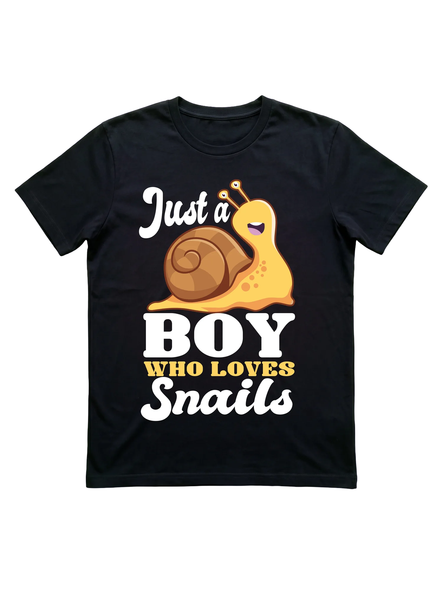 Boy Who Loves Snails T-Shirt for Kids and Pet Keepers