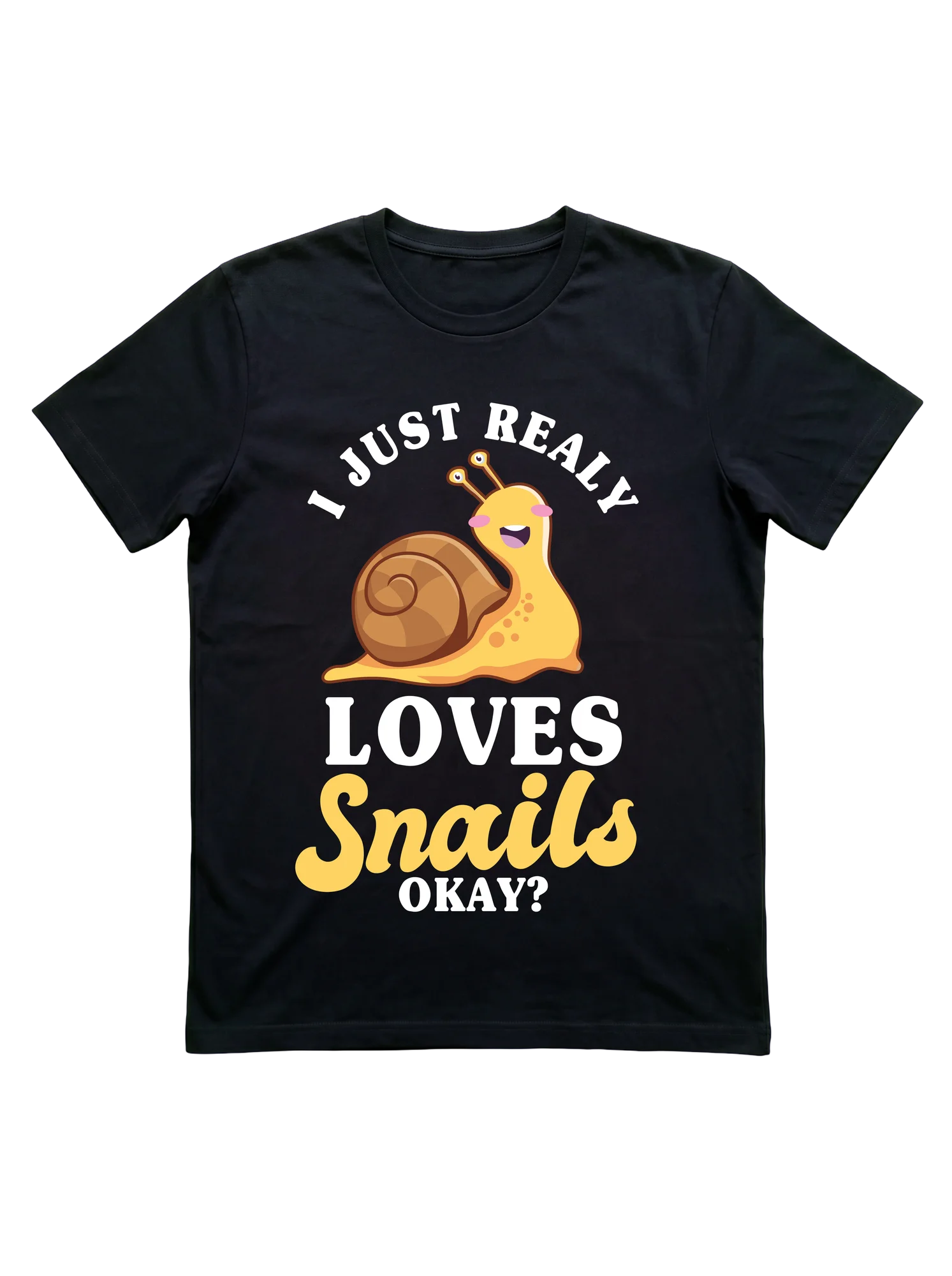I Just Really Love Snails T-Shirt for Fans and Owners