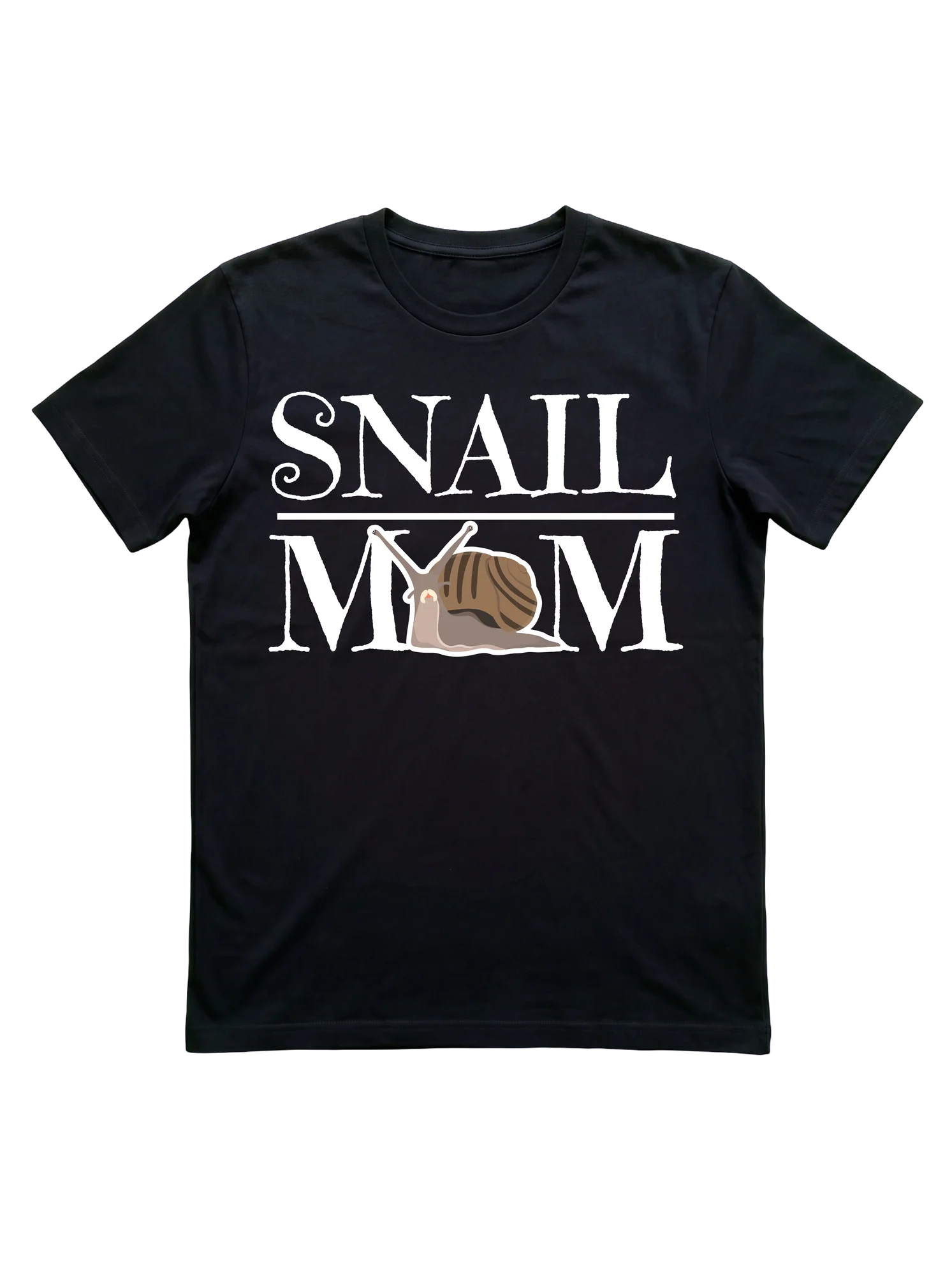 Snail Mom T-Shirt for Gastropod Keepers and Pet Lovers
