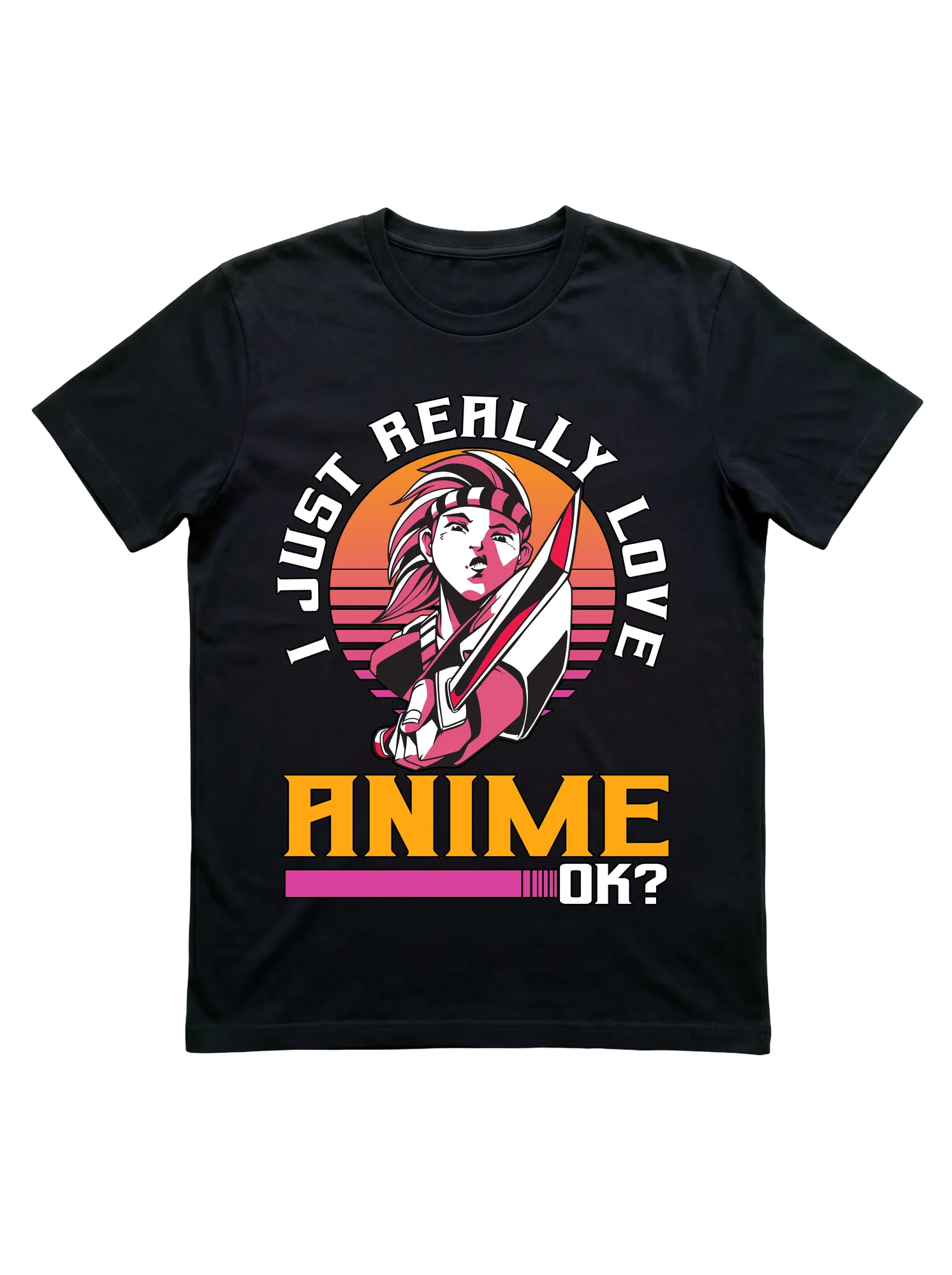 I Just Really Love Anime Shirt for Weebs and Otaku