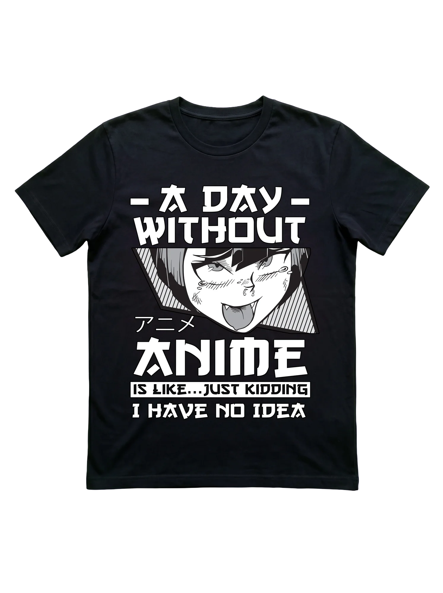 A Day Without Anime Tee for Otaku and Weeb Fans