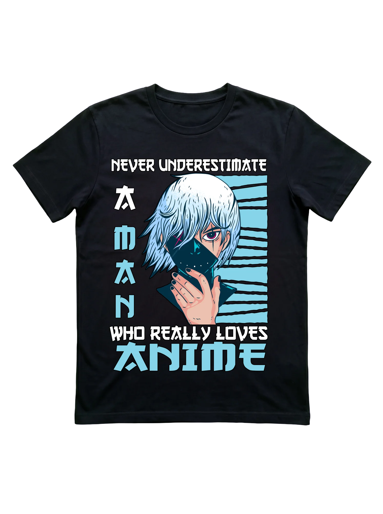 Never Underestimate Who Really Loves Anime Tee