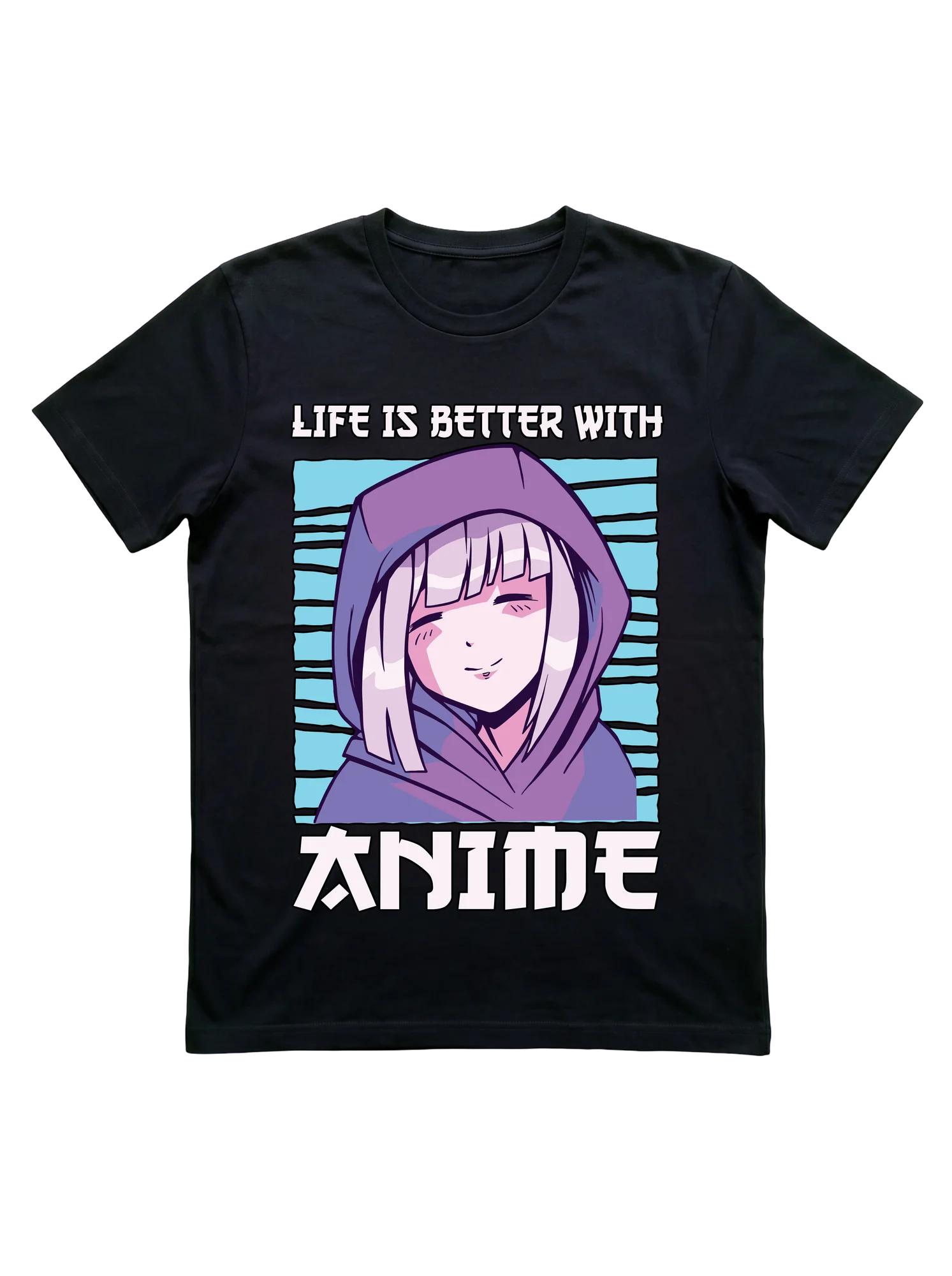 Life Is Better With Anime Tee for Otaku Fans