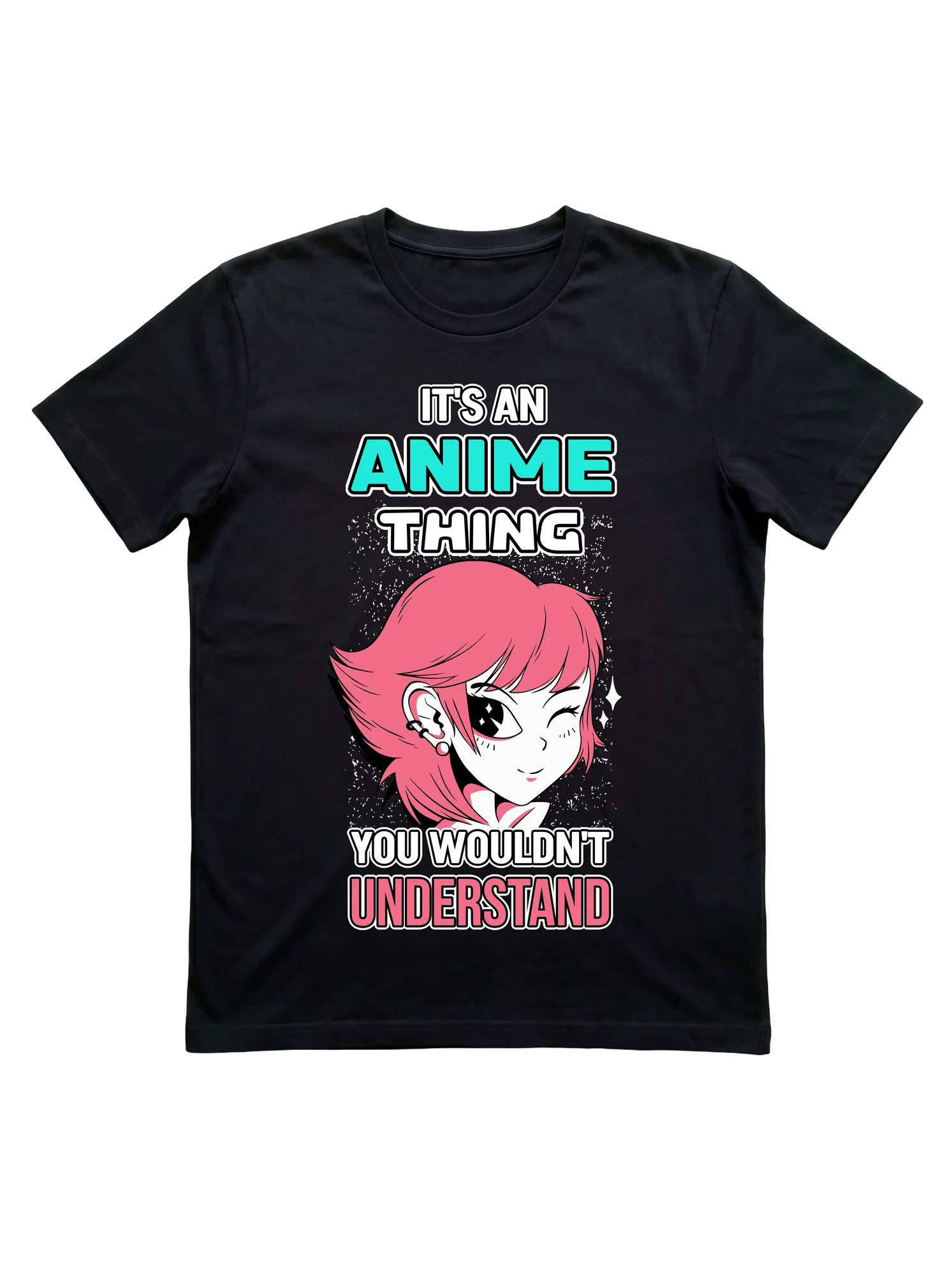 Anime Tee for the Otaku Who Won't Explain Themselves