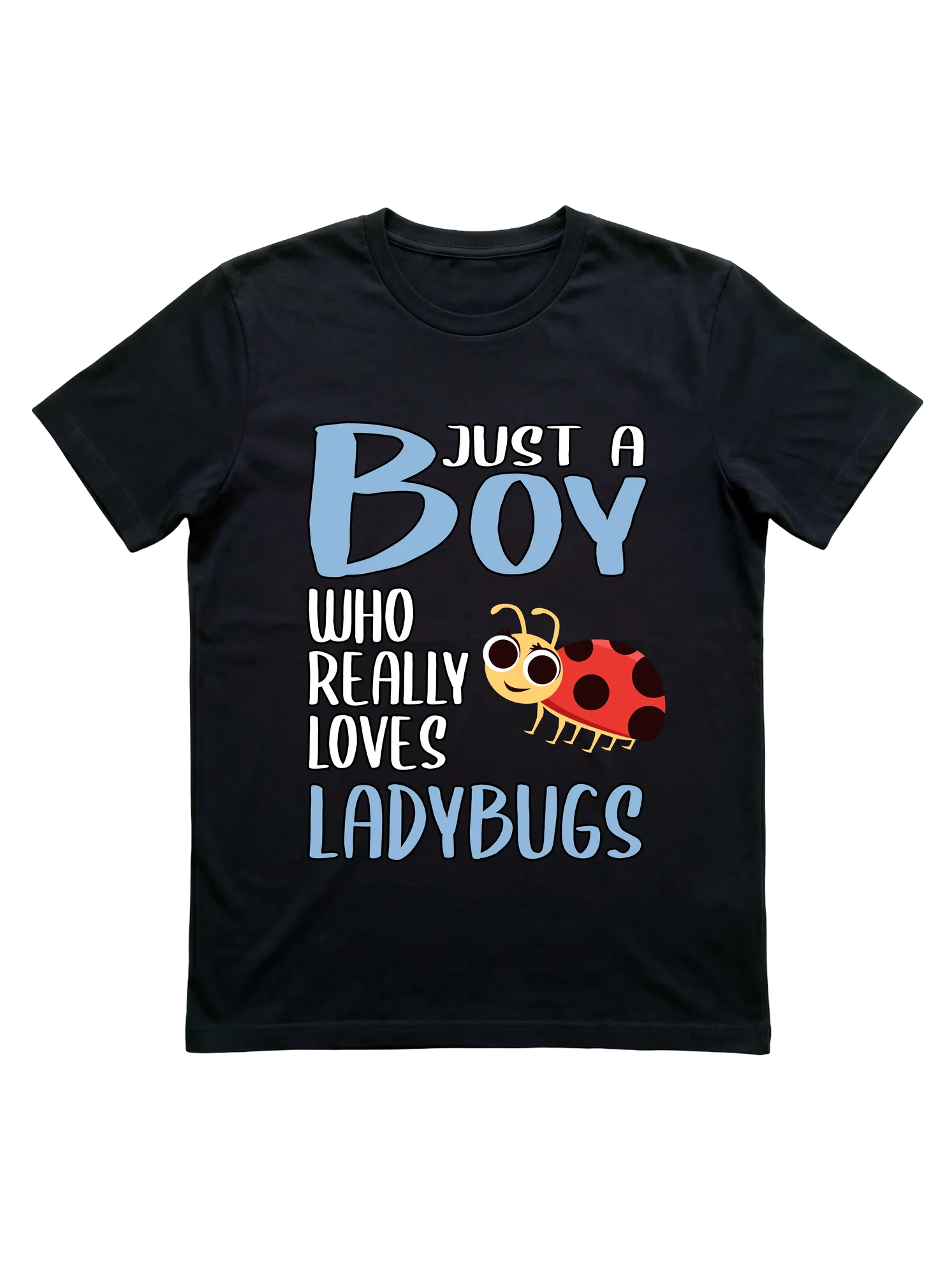 Ladybug T-Shirt for the Boy Who Stops for Every Bug
