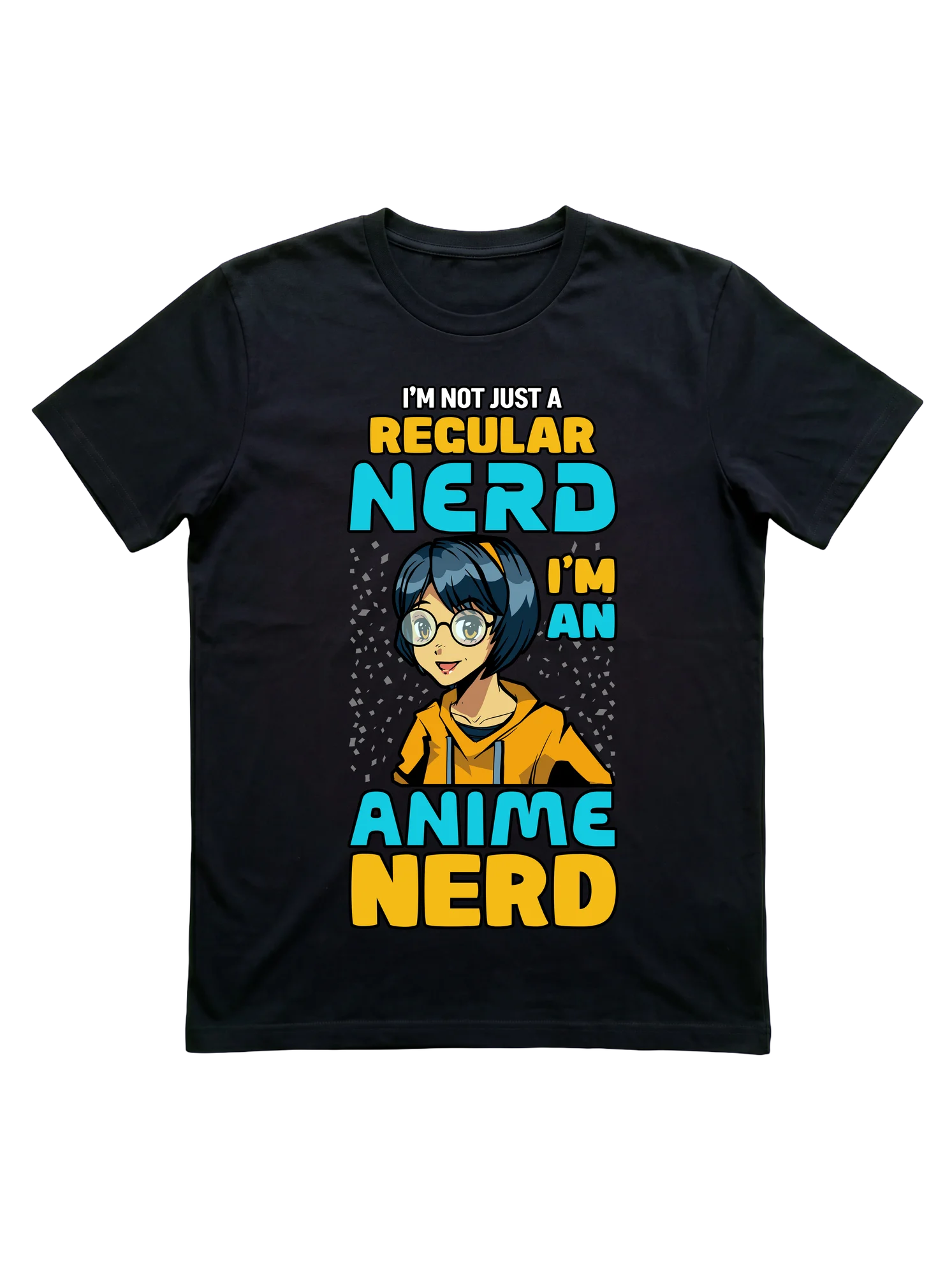 I'm Not Just a Regular Nerd Anime Tee for Proud Otaku