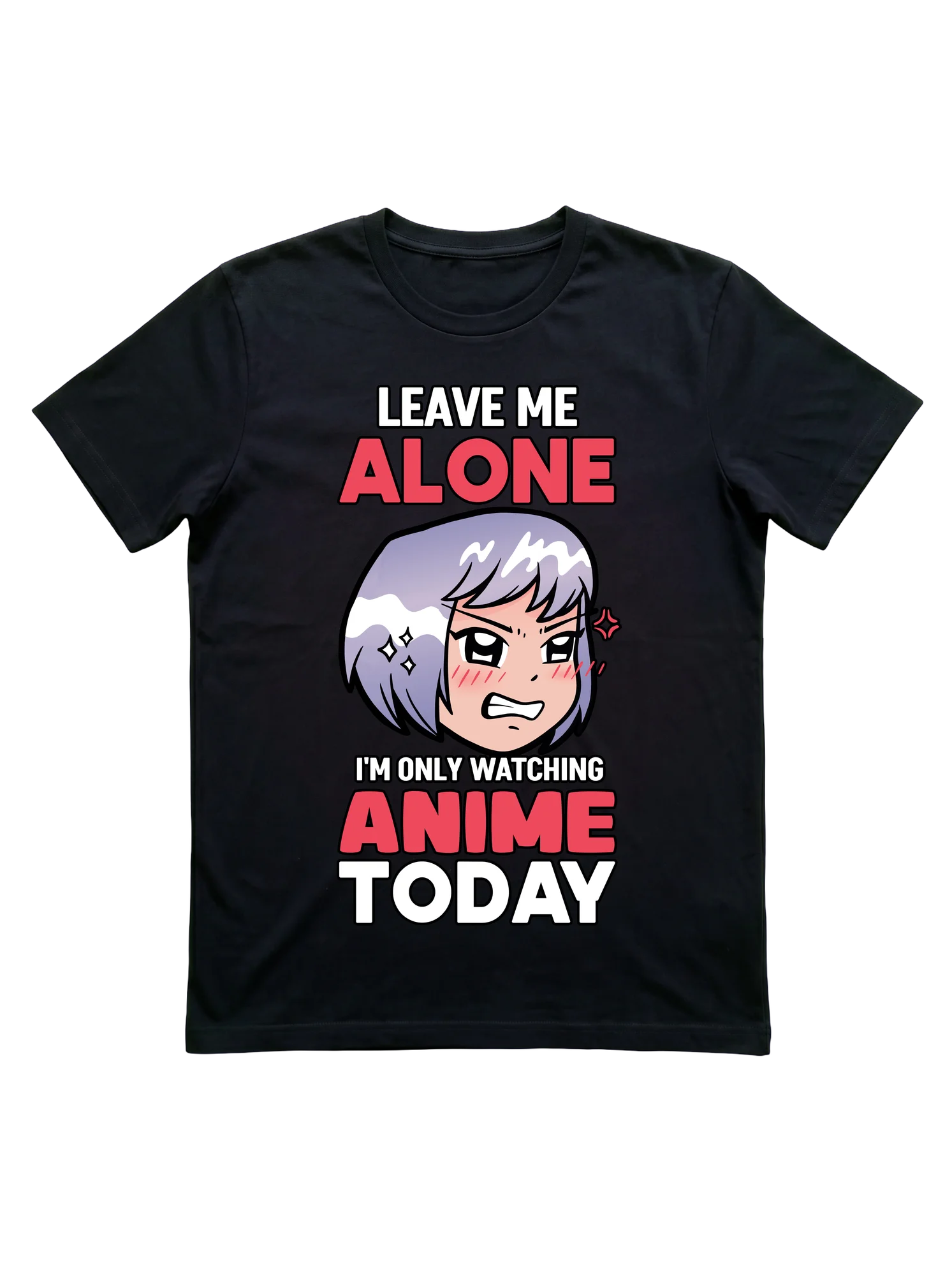 Leave Me Alone I'm Watching Anime Shirt for Otaku