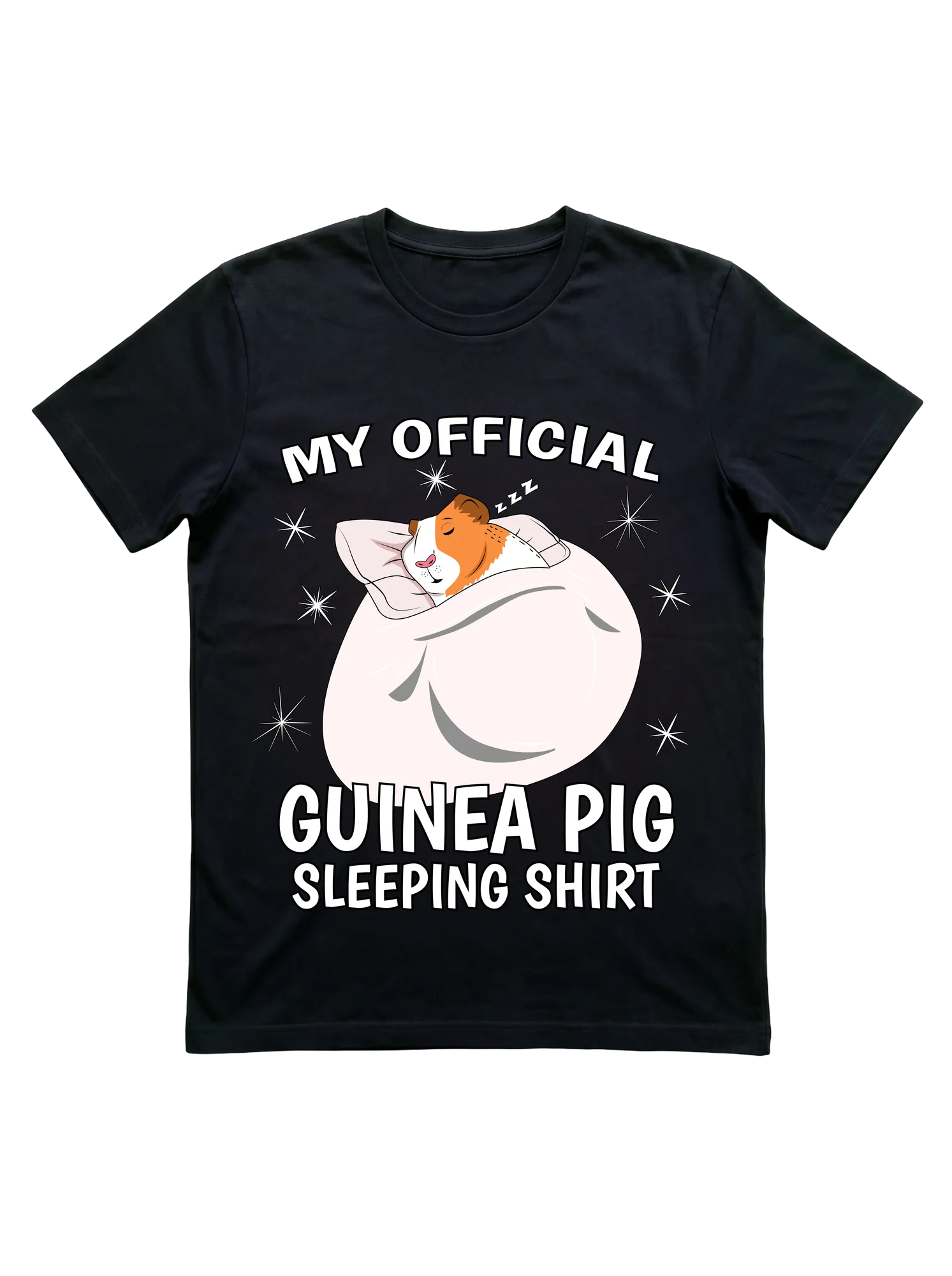 My Official Guinea Pig Sleeping Shirt for Cavy Owners