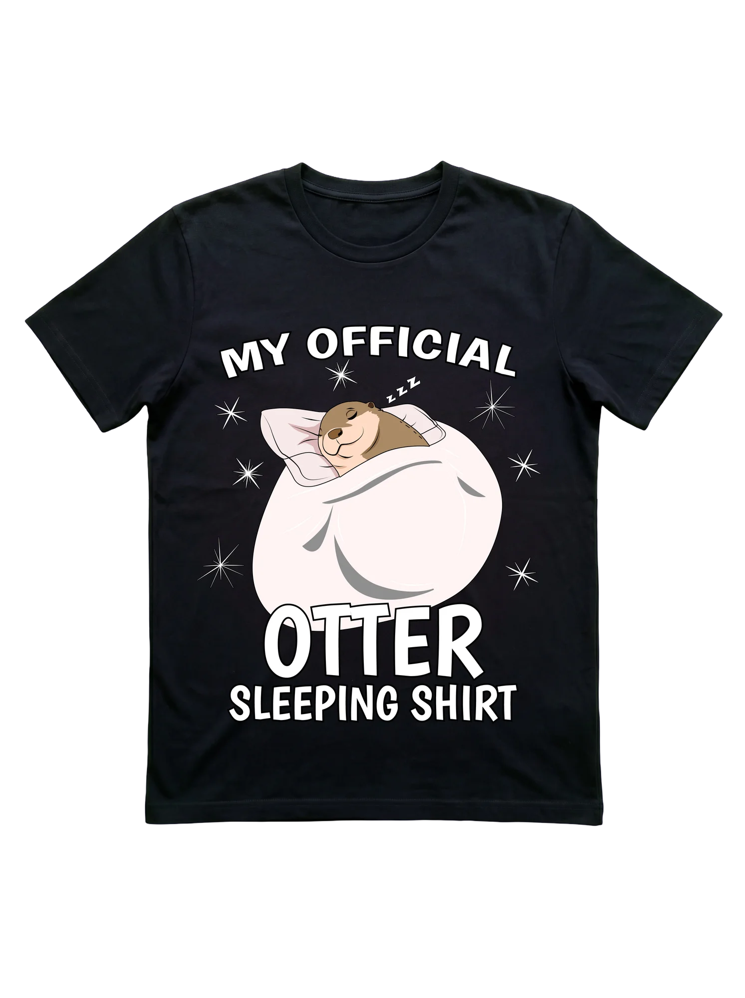My Official Otter Sleeping Shirt for Nap Fans