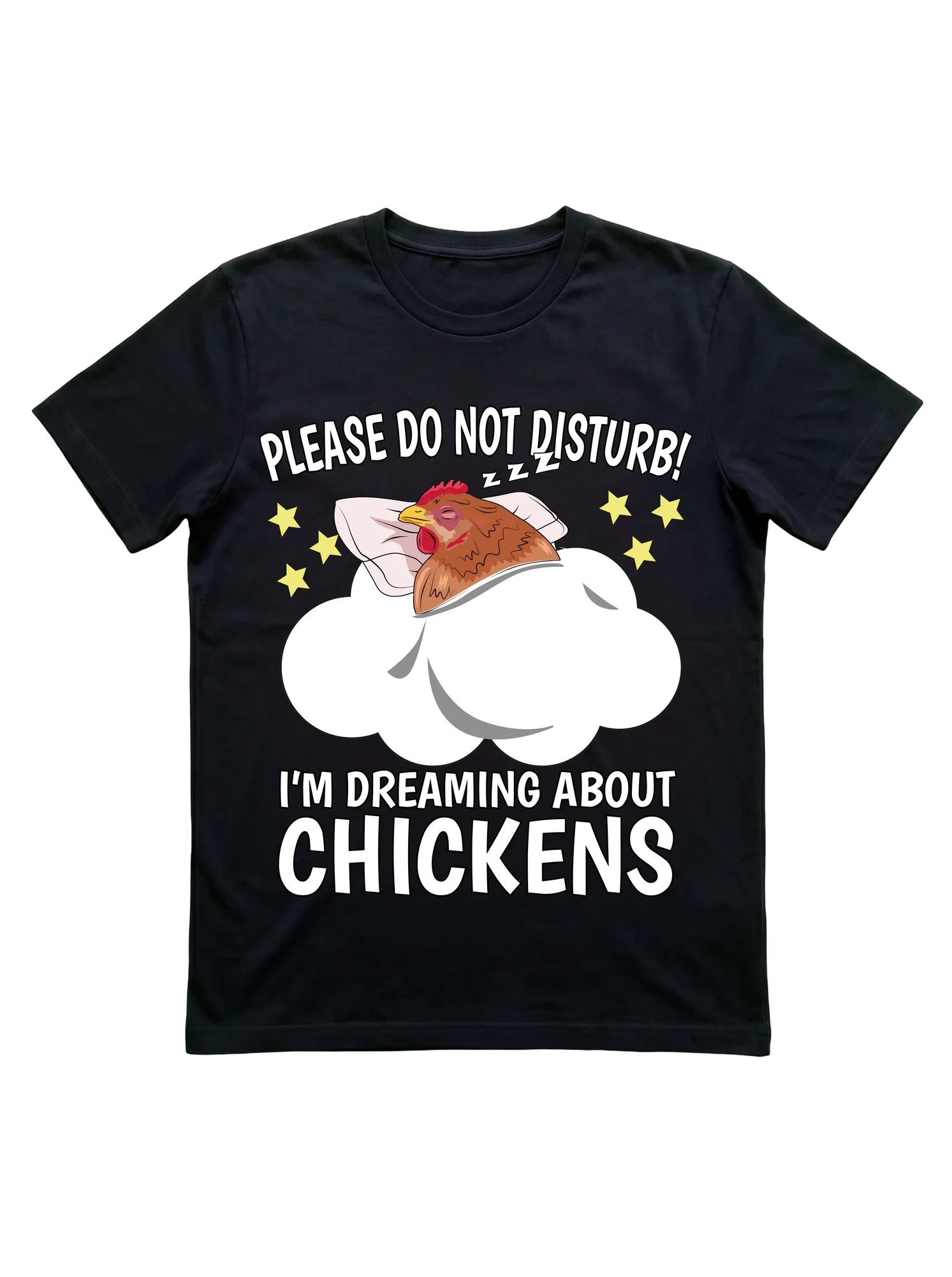 Please Do Not Disturb Sleeping Chicken Shirt for Flock Keepers