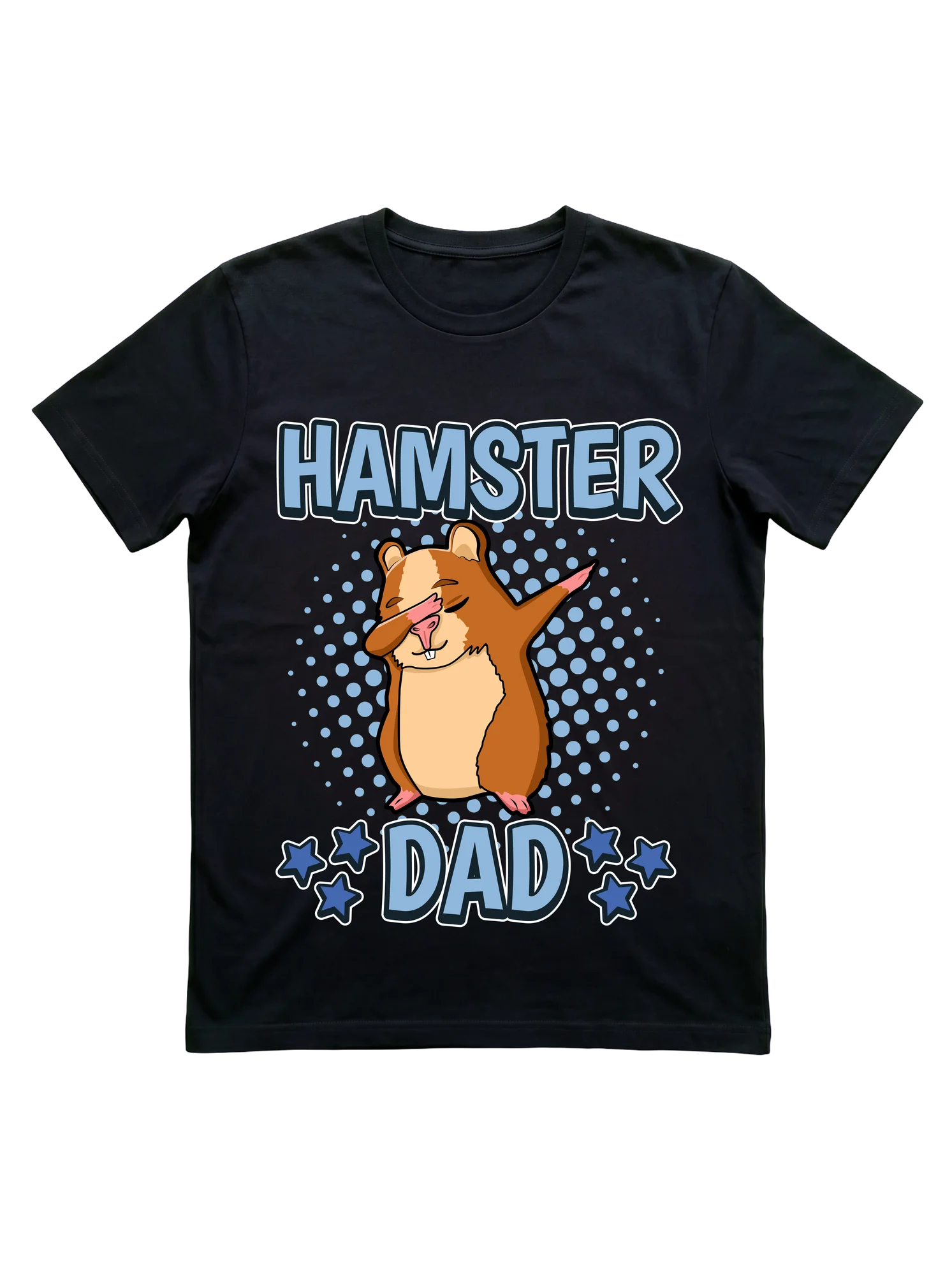 Dabbing Hamster Dad Tee for Proud Pet Dads
