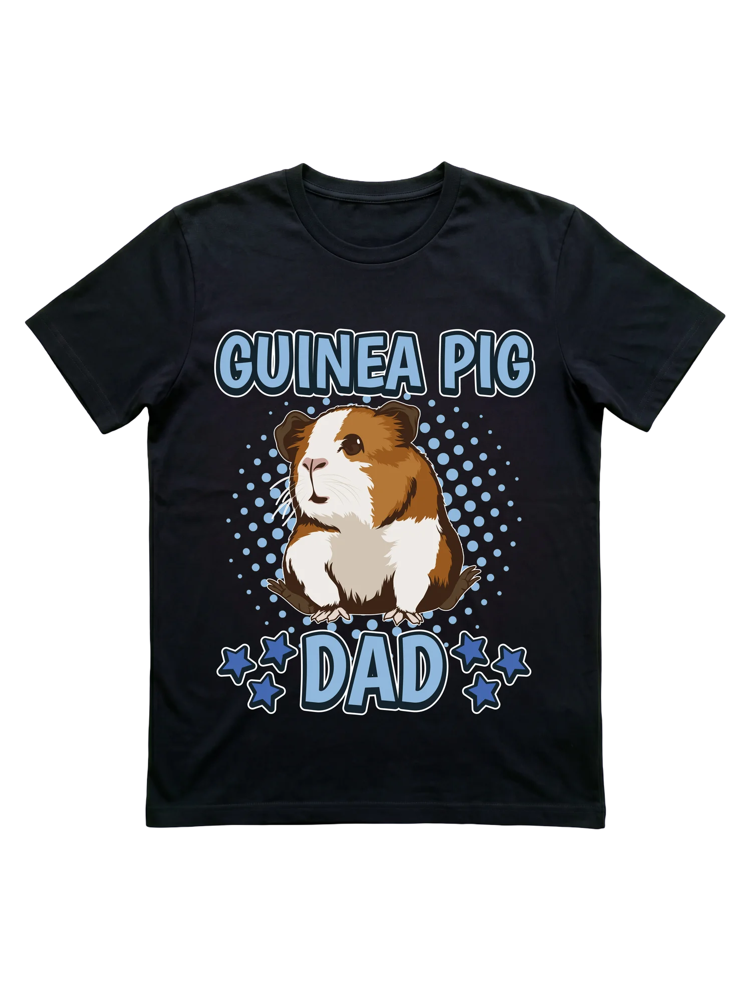 Guinea Pig Dad T-Shirt for Cavy-Owning Fathers