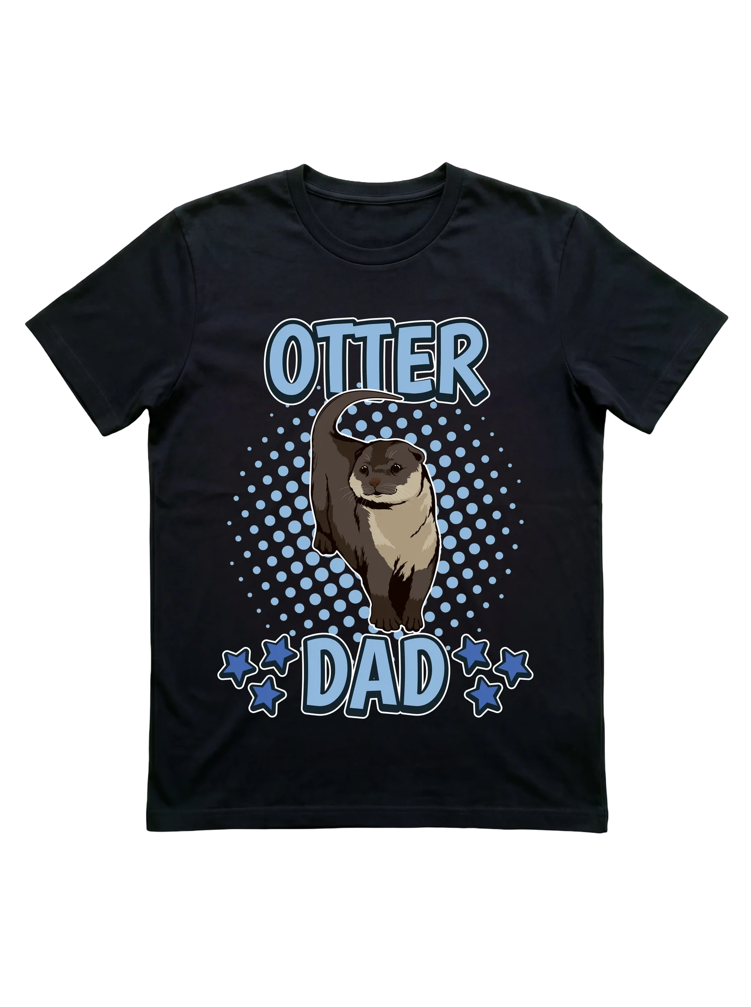 Otter Dad T-Shirt for Father's Day Gifts