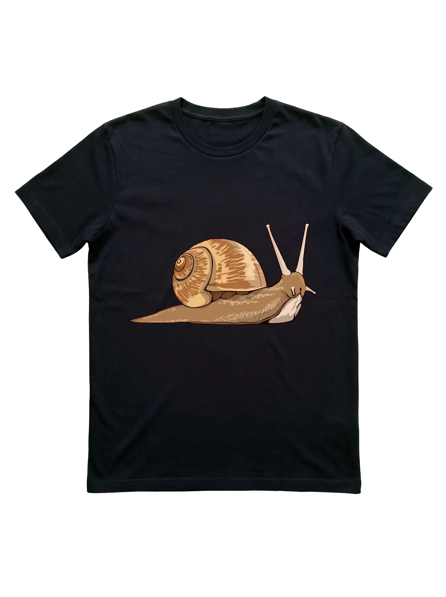 Cute Snail Drawing T-Shirt for Keepers and Lovers