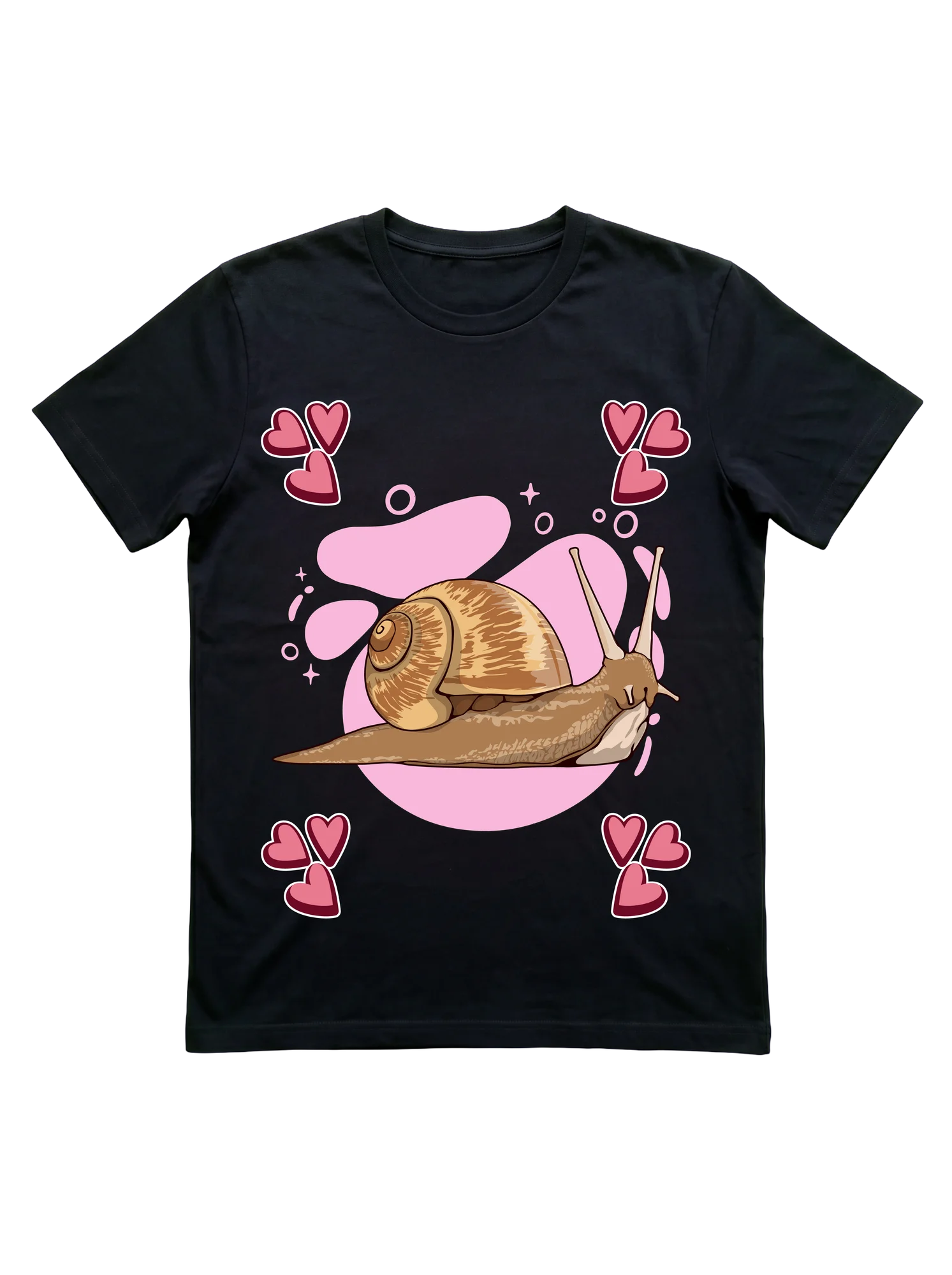 Snail Heart Shirt for Keepers and Garden Lovers