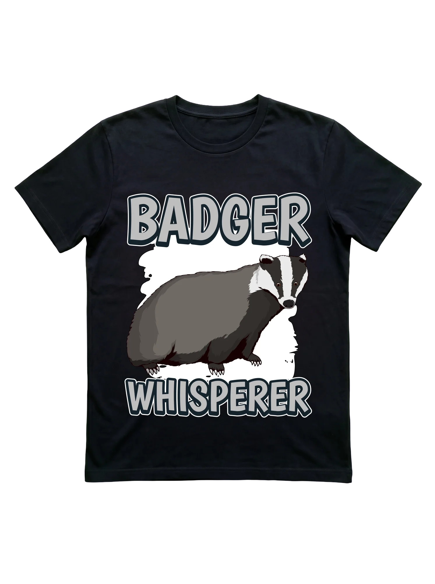 Badger Whisperer T-Shirt for Wildlife Lovers