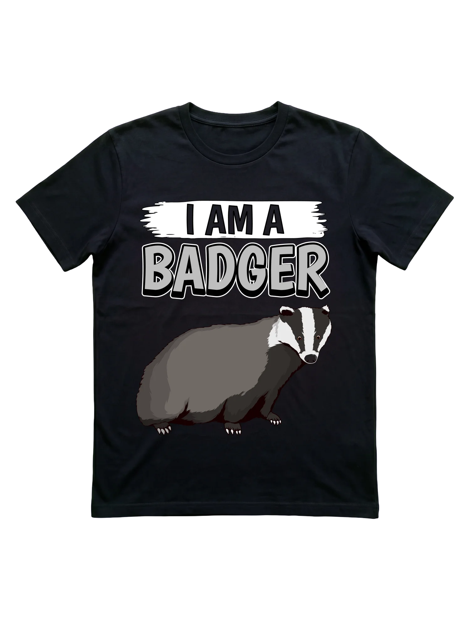I Am a Badger T-Shirt for Wildlife Lovers and Fans