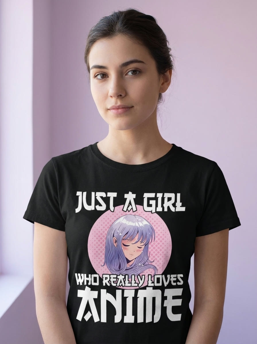 Just A Girl Who Loves Anime Shirt